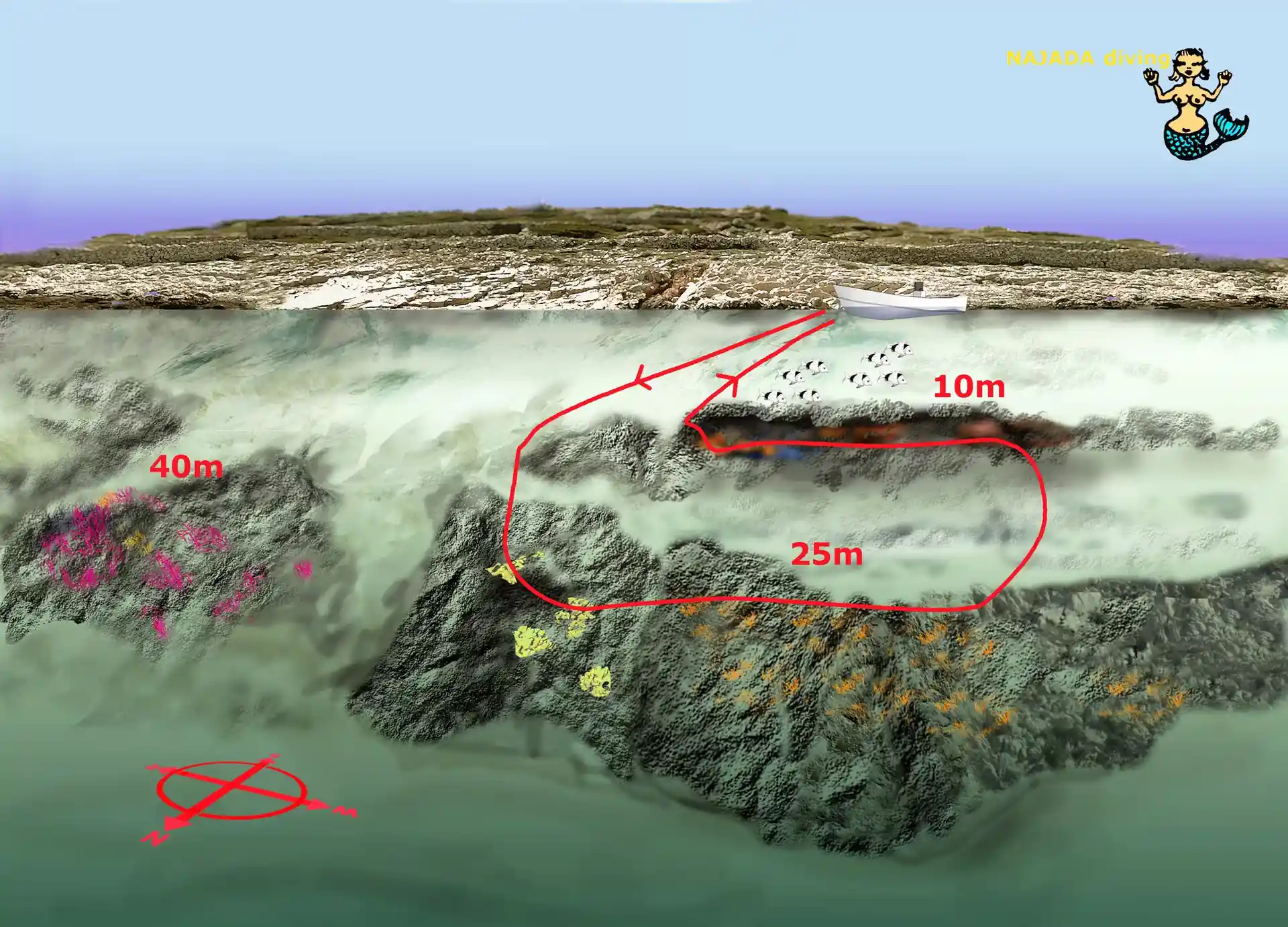 다이빙 포인트 사진