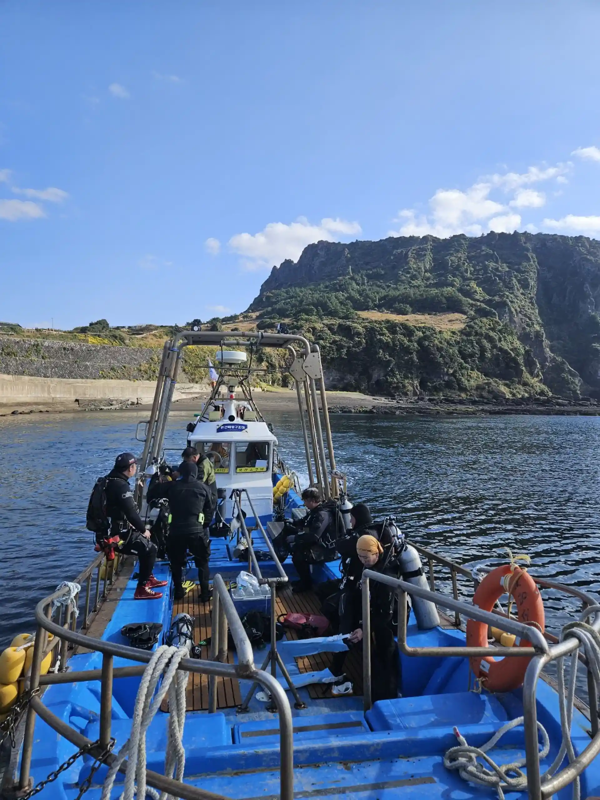Diving spots in eastern Jeju