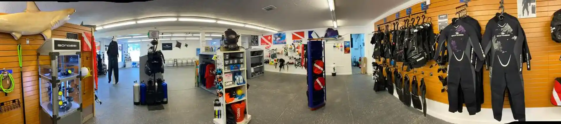 Dive shop photo
