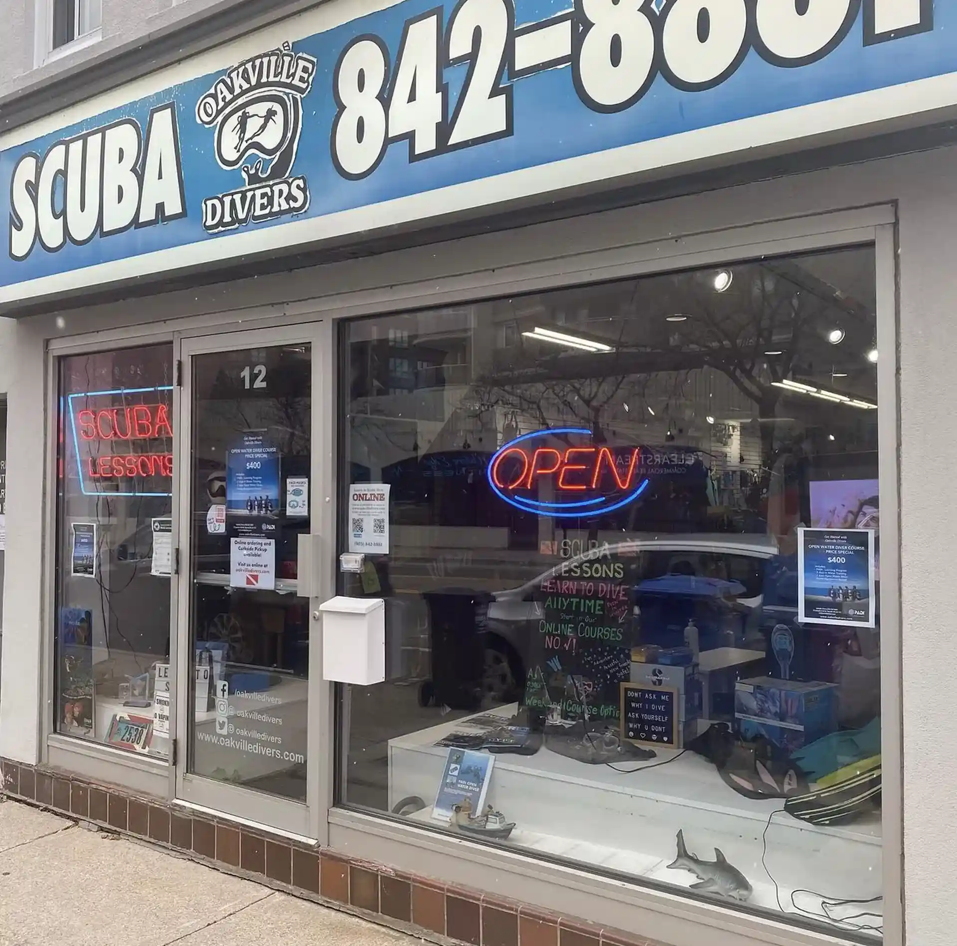 Dive shop photo
