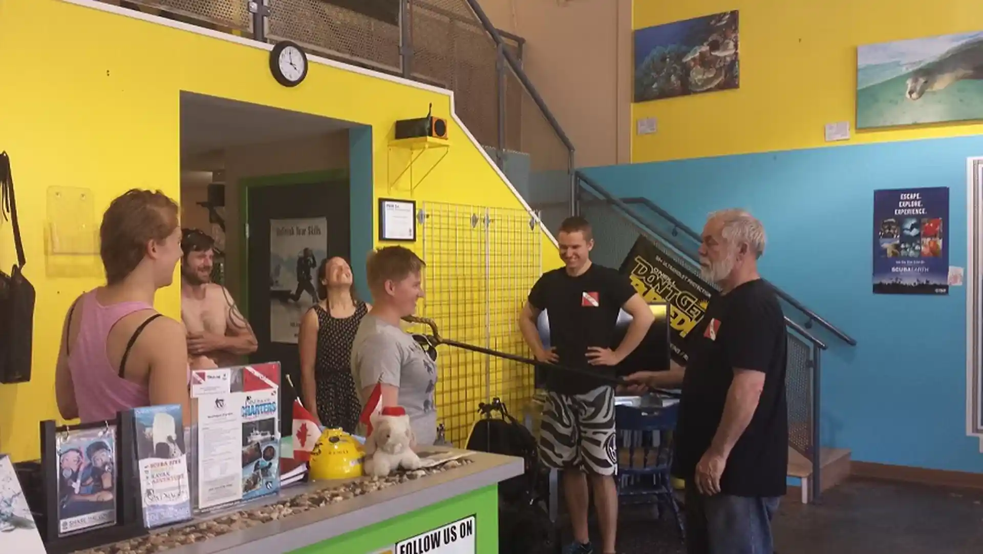 Dive shop photo