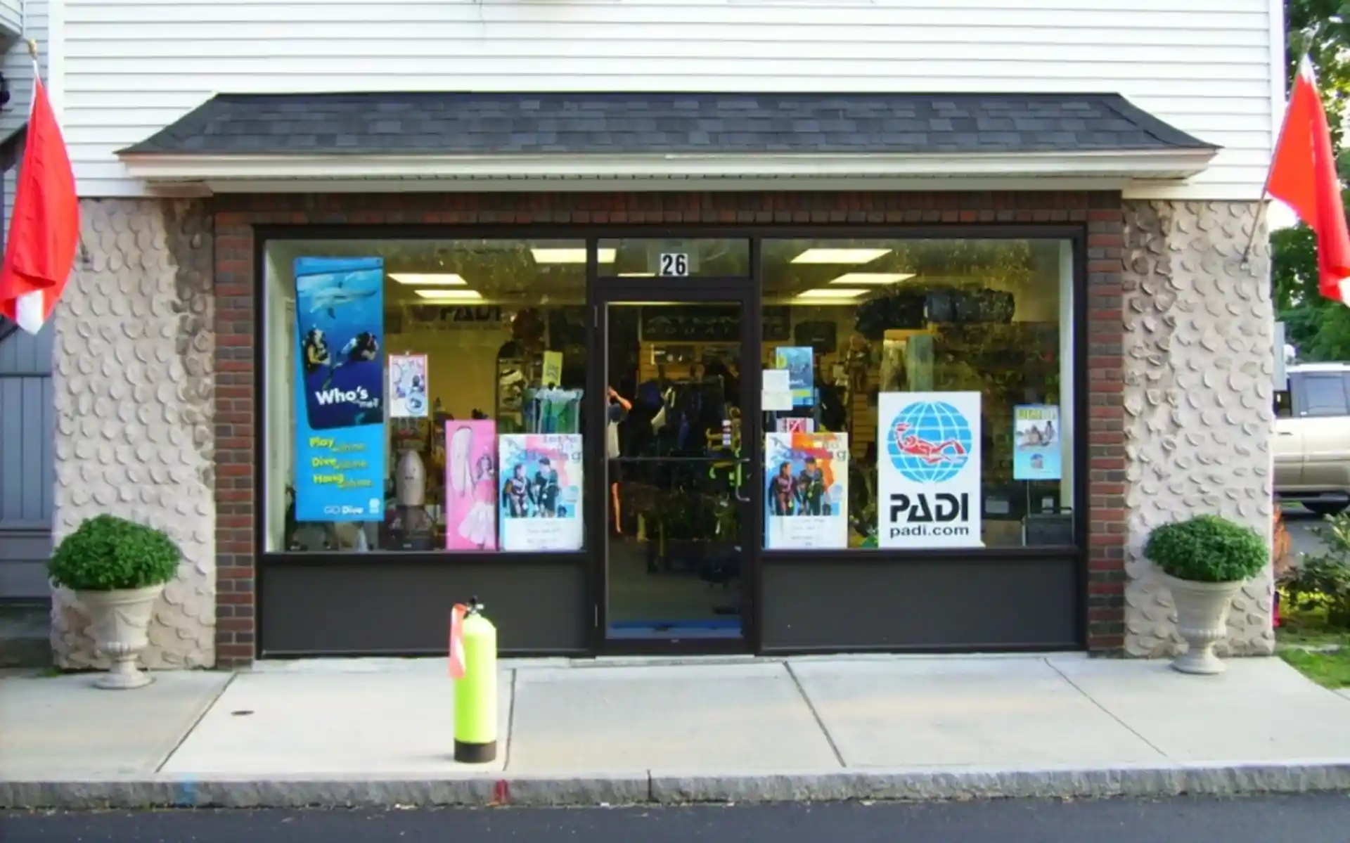 Dive shop photo