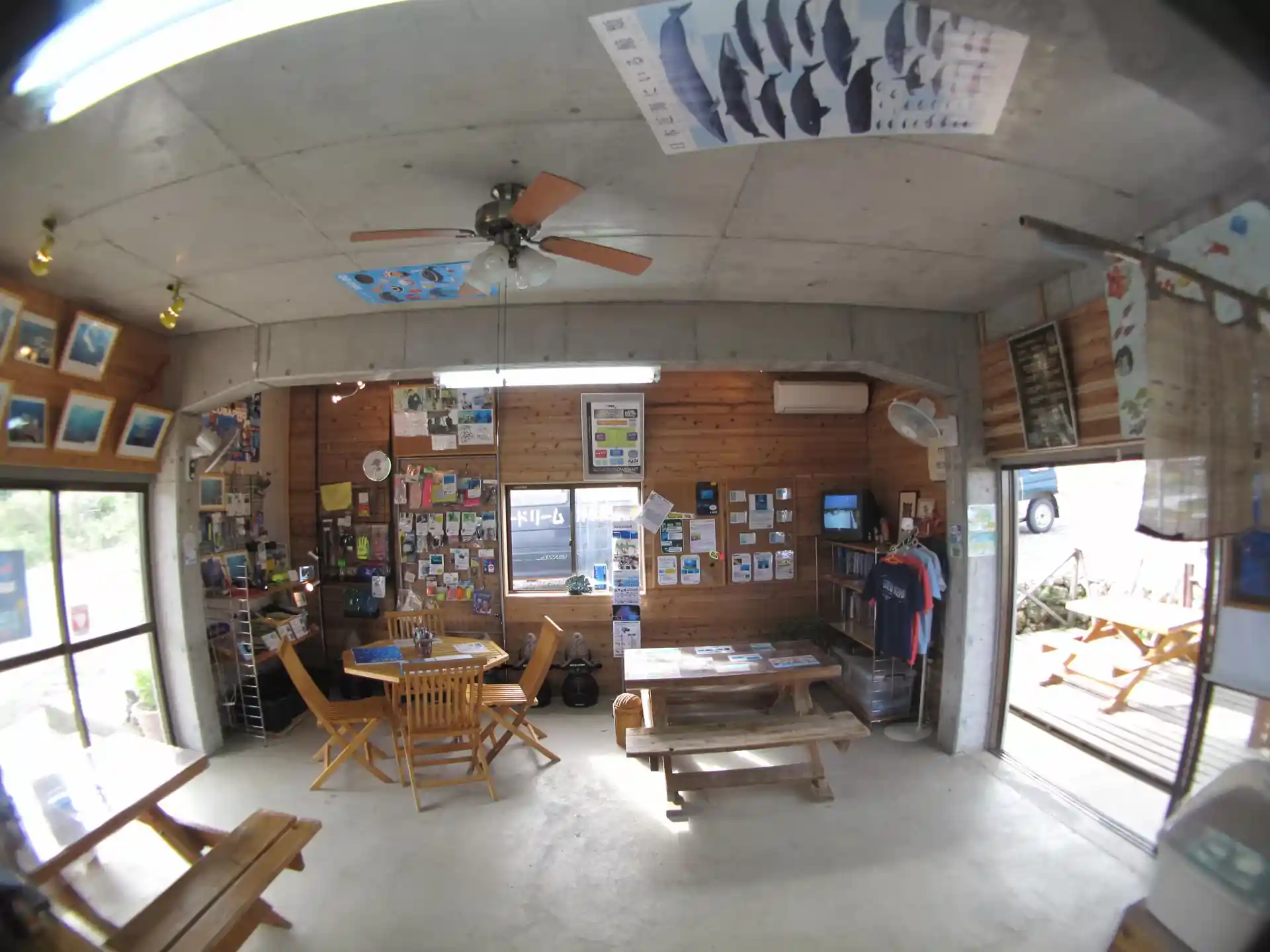 Photo du magasin de plongée
