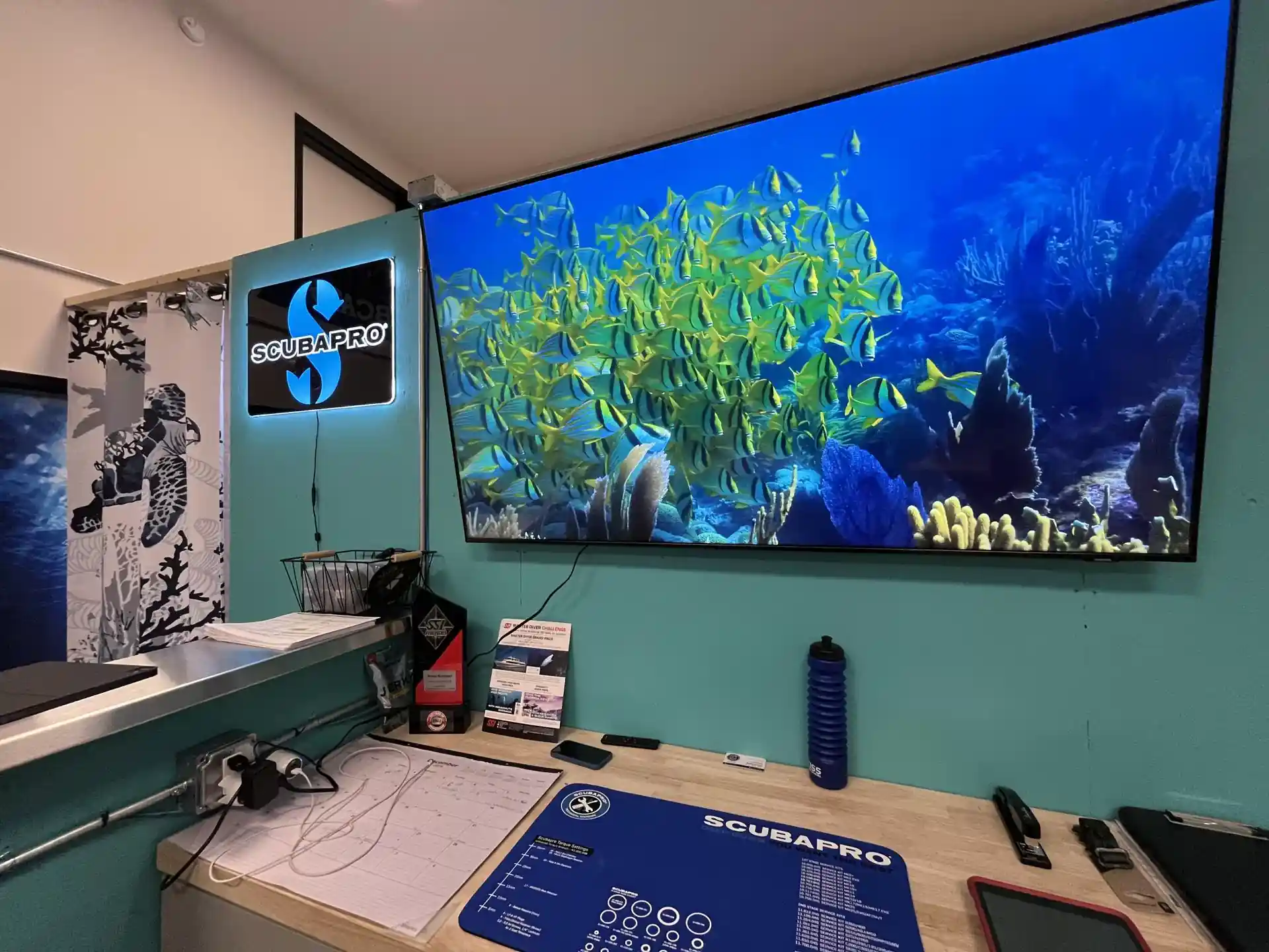 Dive shop photo