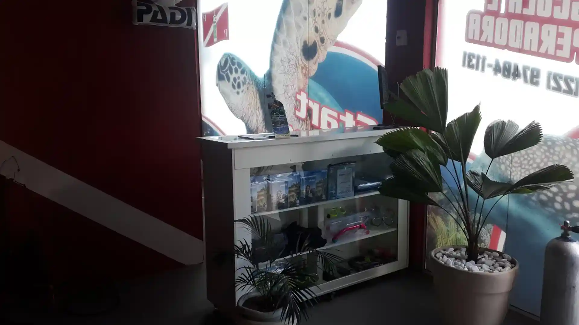 Dive shop photo