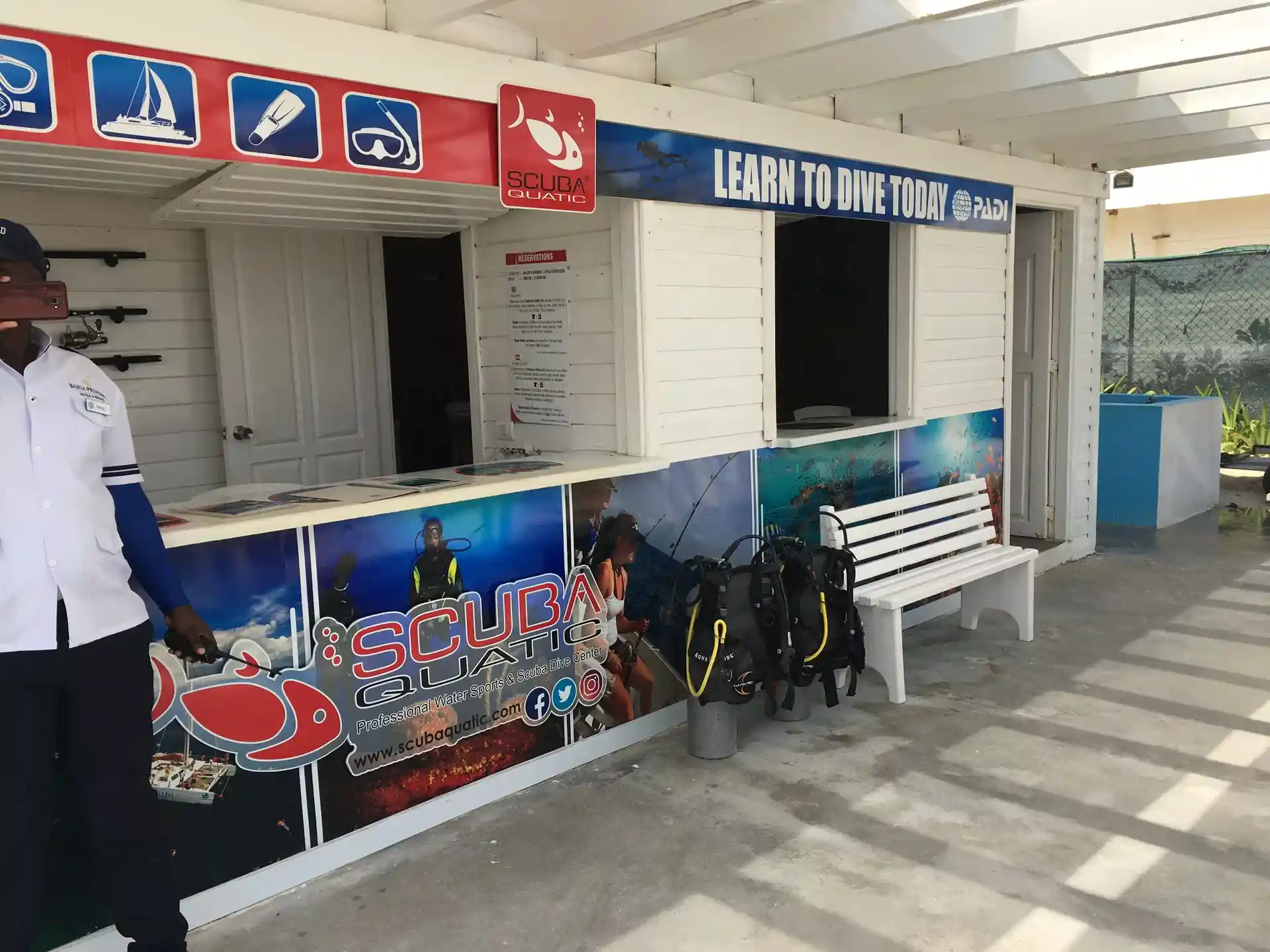 Dive shop photo
