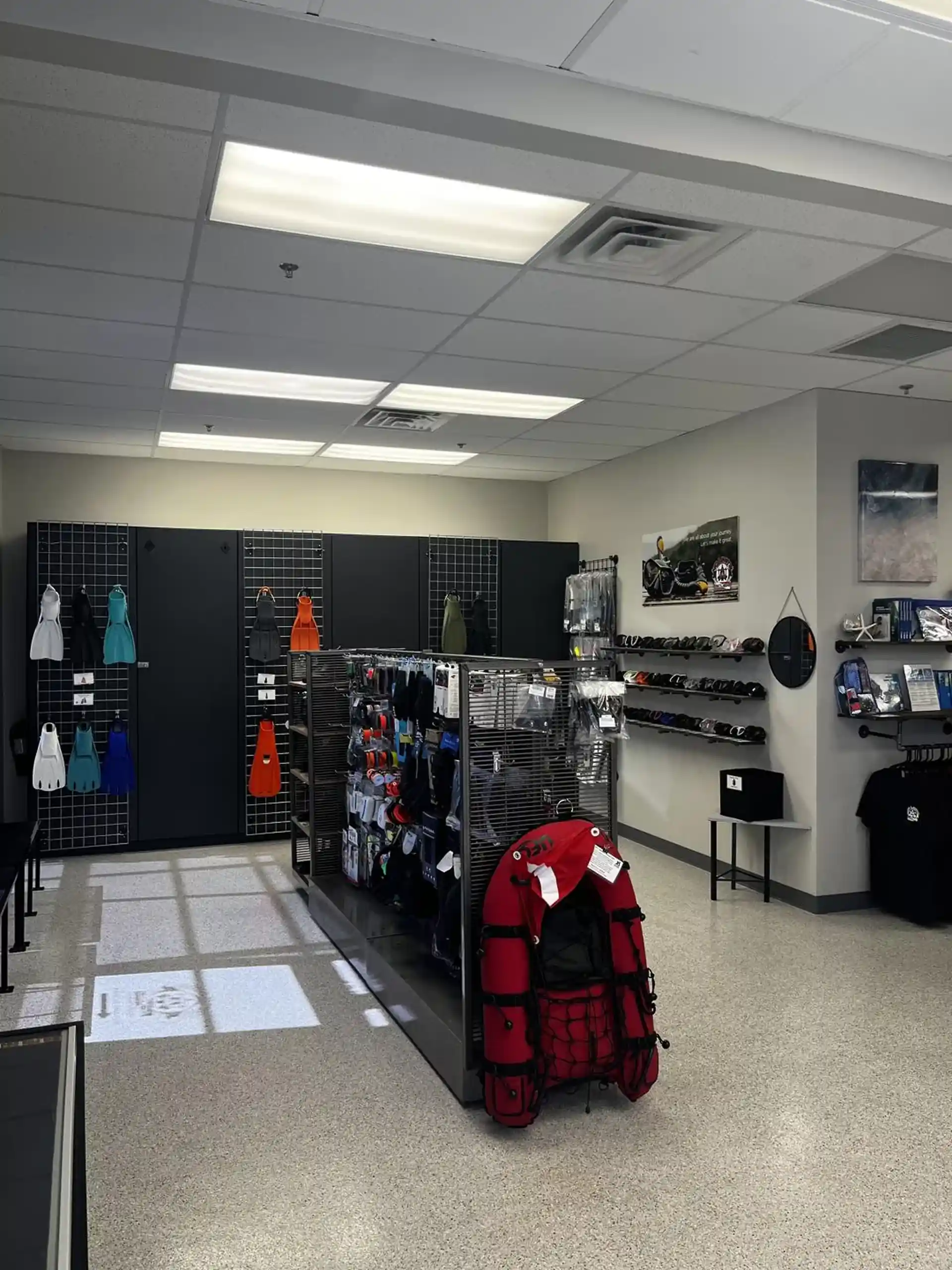 Dive shop photo