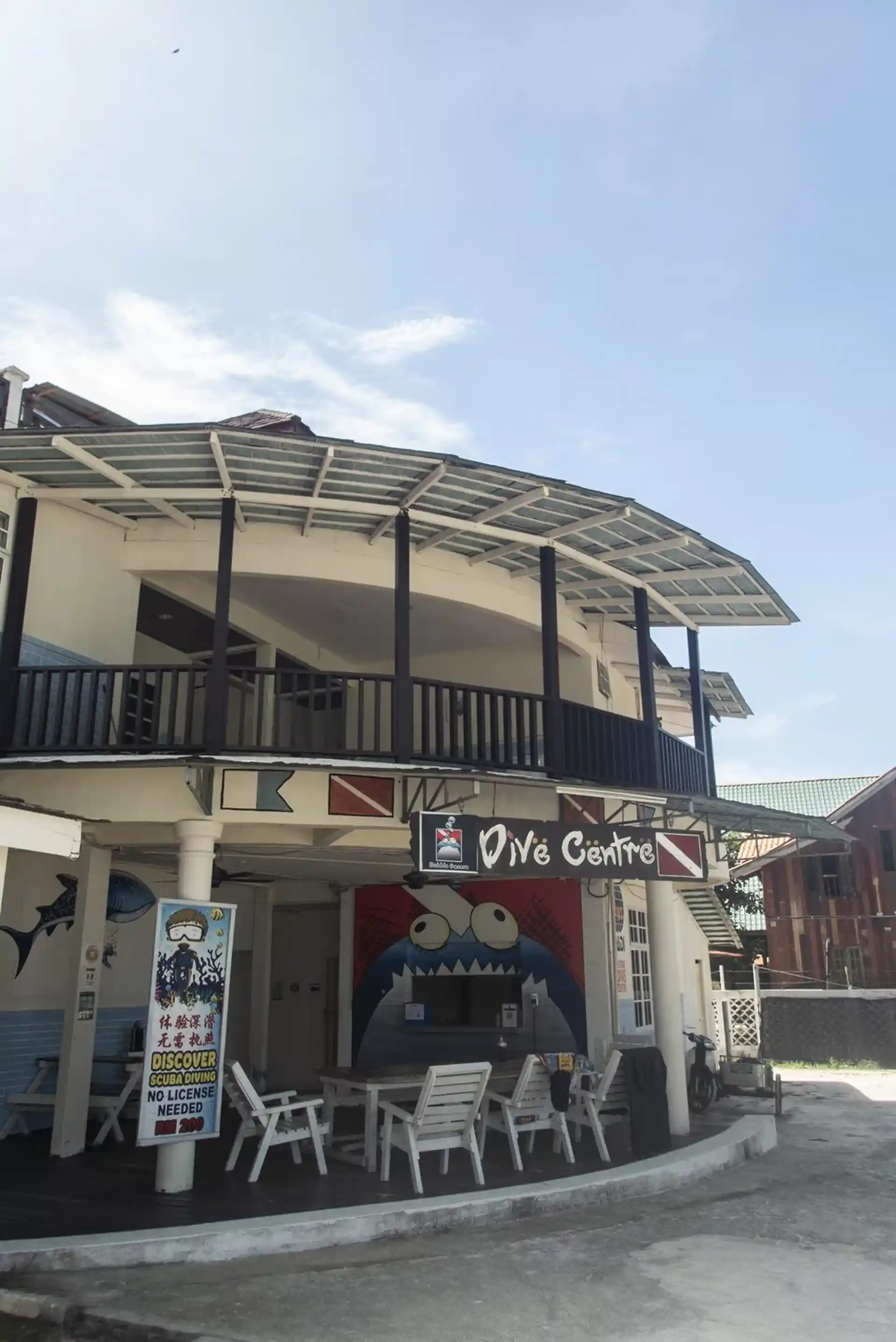 Dive shop photo