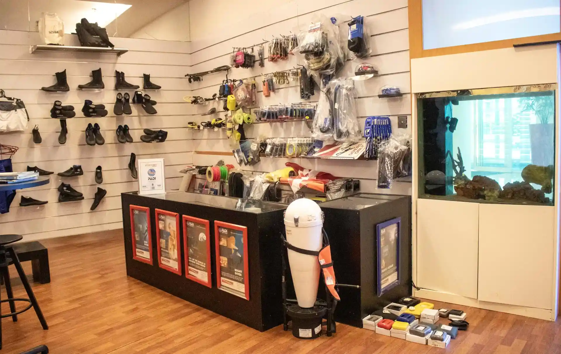 Dive shop photo