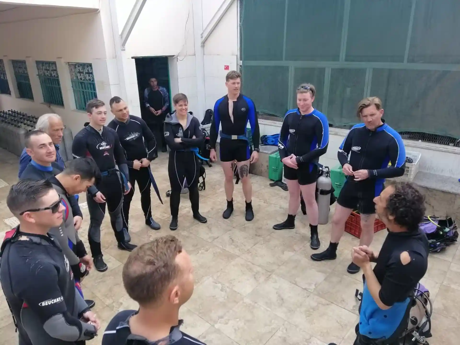 Dive shop photo