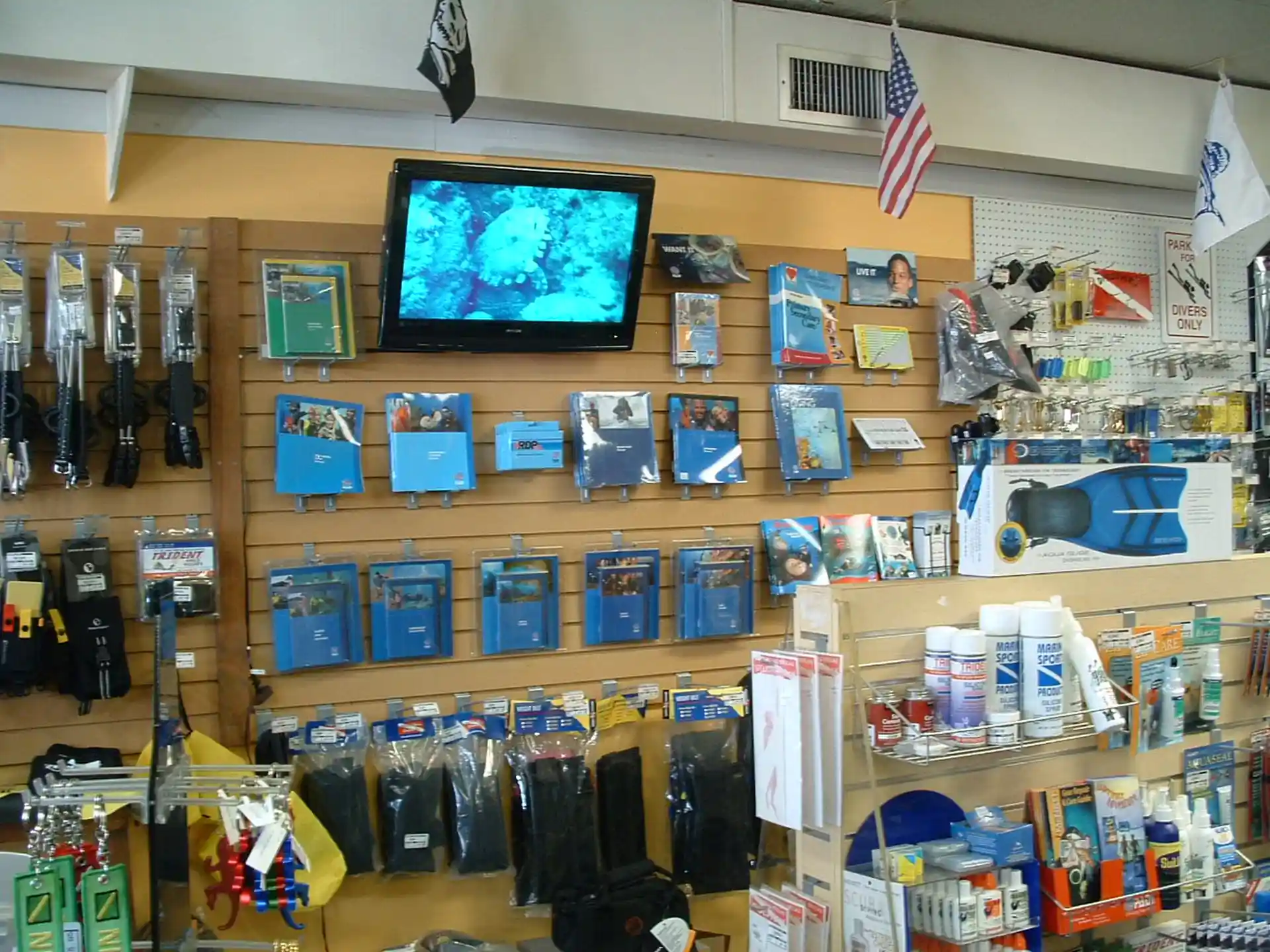 Dive shop photo