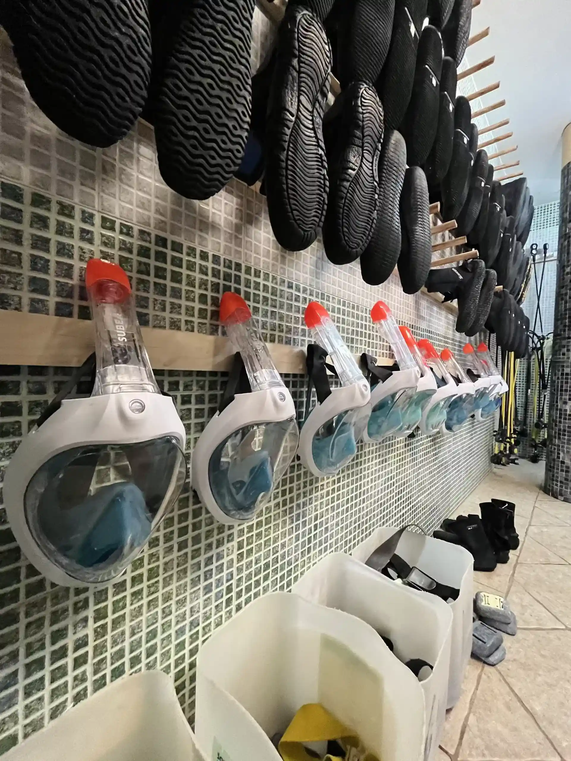 Photo du magasin de plongée