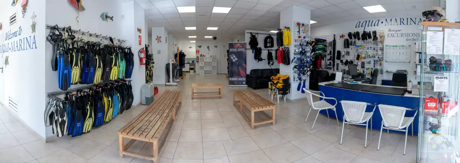 Dive shop photo