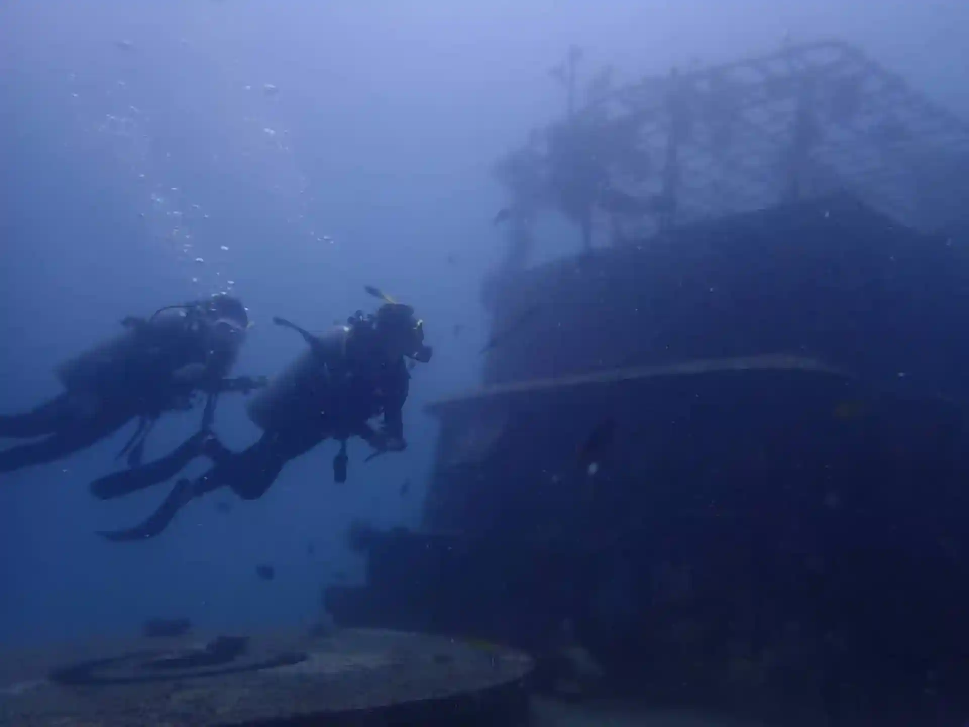 One of the must discover underwater spots right below our house reef (Paradise 2).