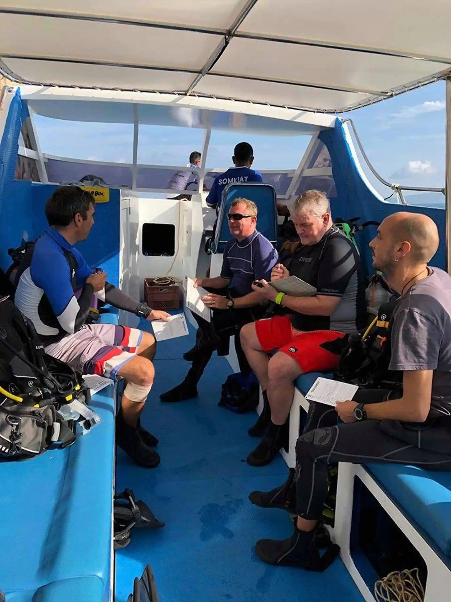 Foto de la tienda de buceo