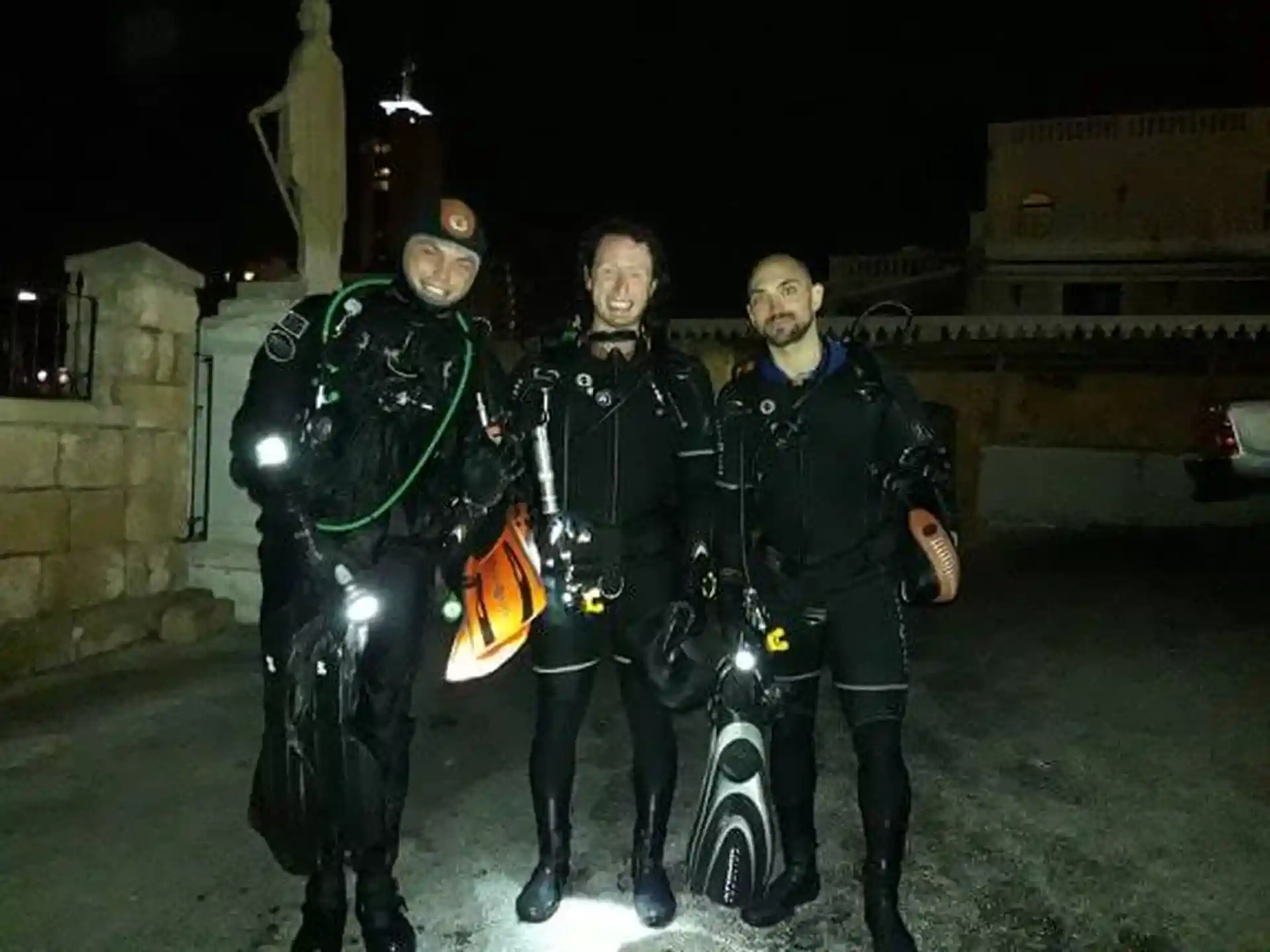 Night divers