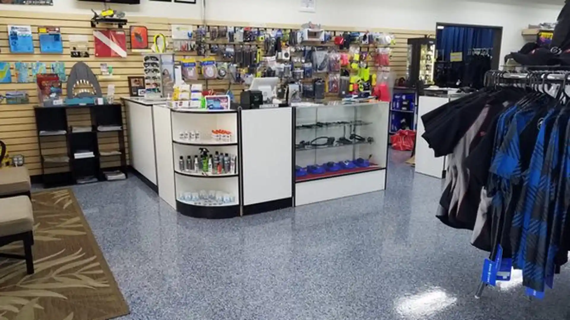 Dive shop photo