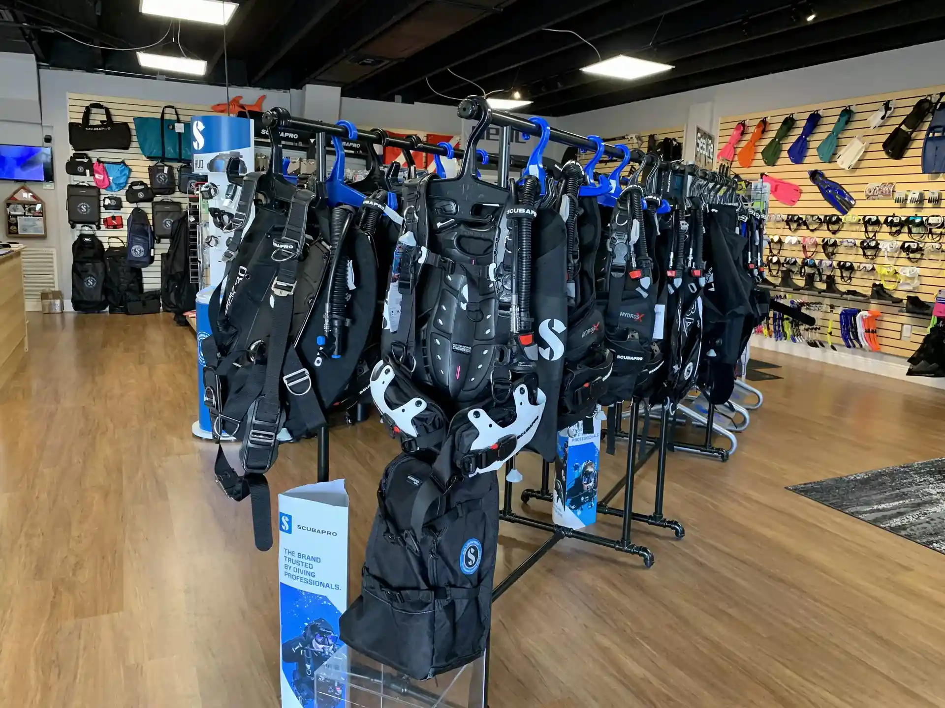 Foto de la tienda de buceo