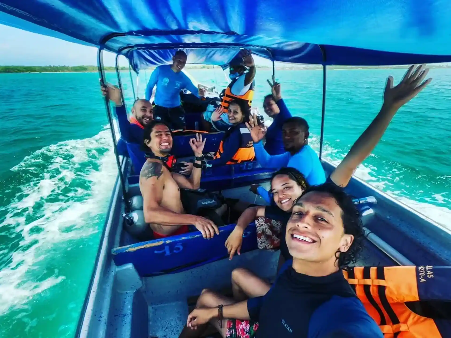 Smiling faces, underwater stories, and the urge to come back.