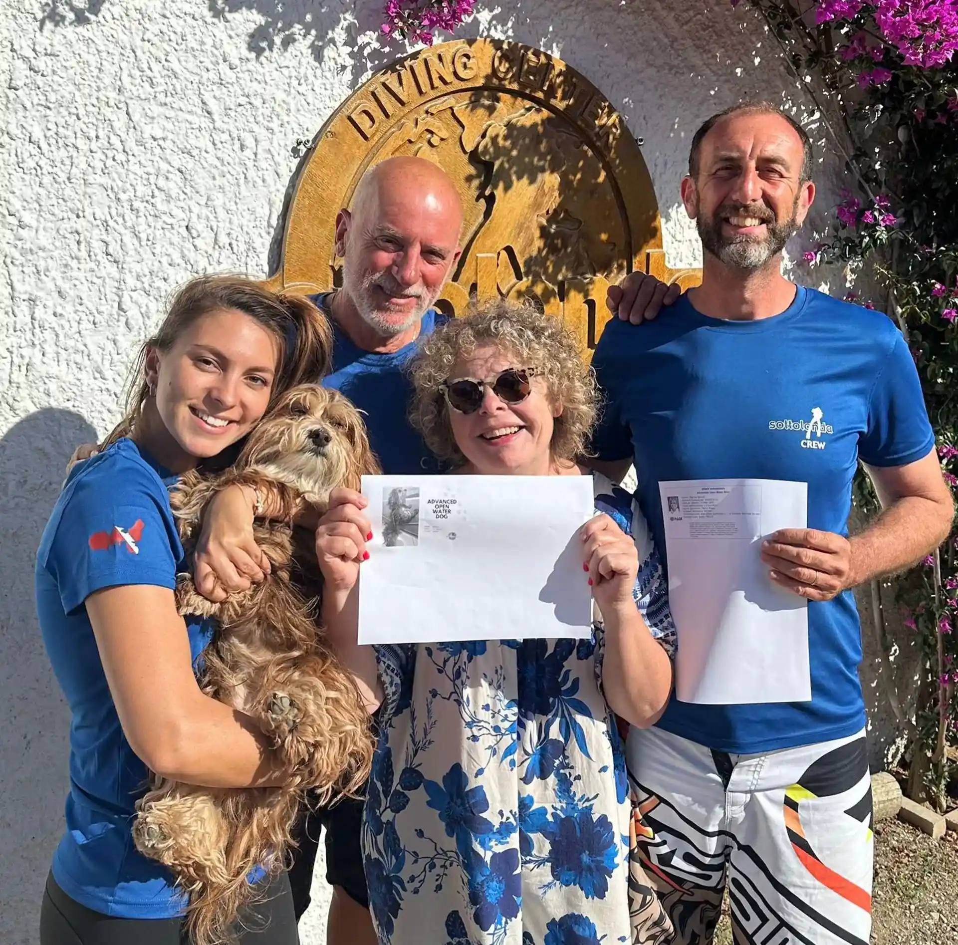 Welcome everybody, we are pet friendly divers