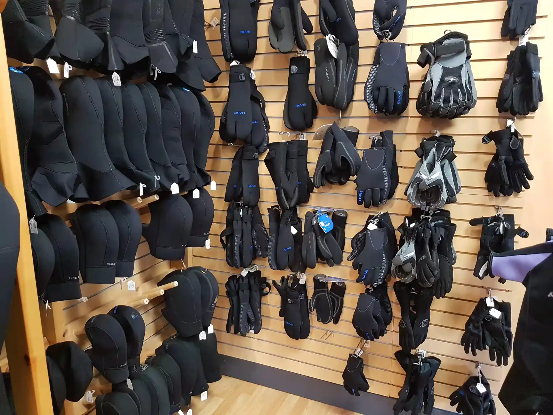 Foto de la tienda de buceo