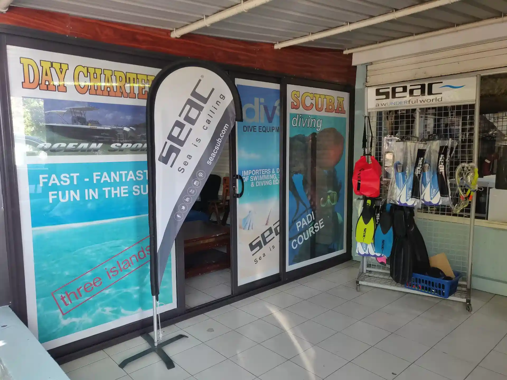 Dive shop photo