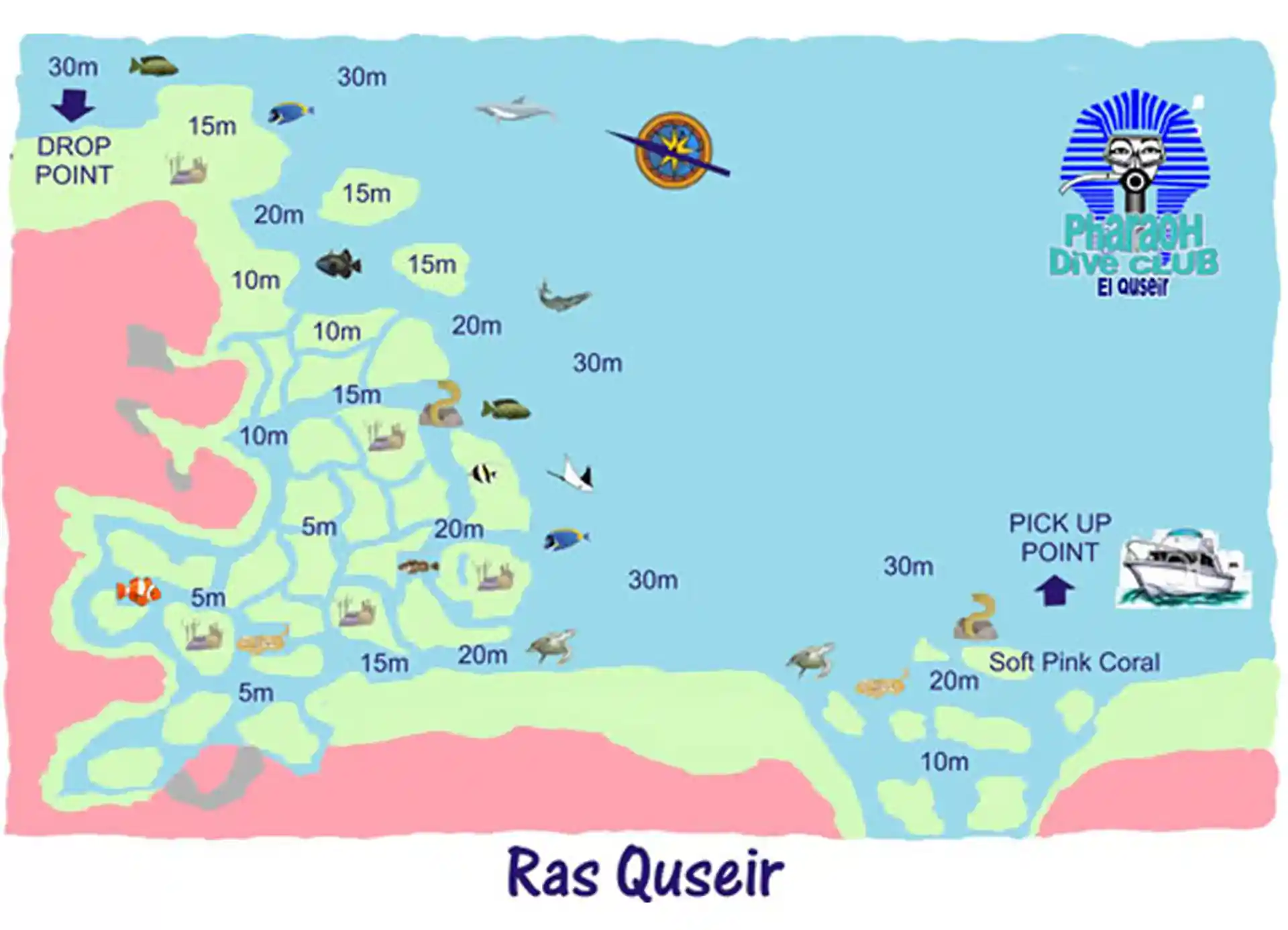 Foto des Tauchplatzes