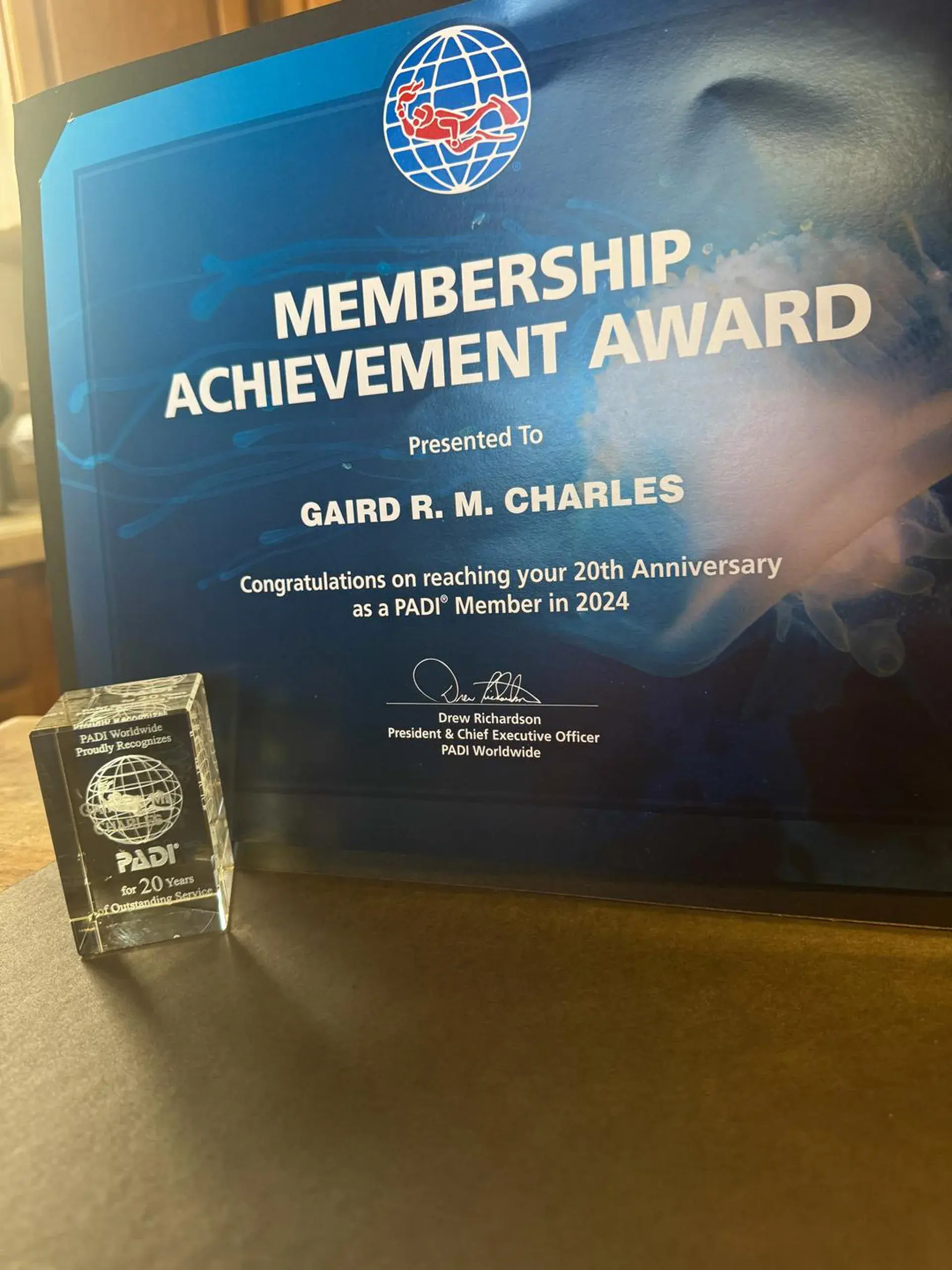 Foto de la tienda de buceo