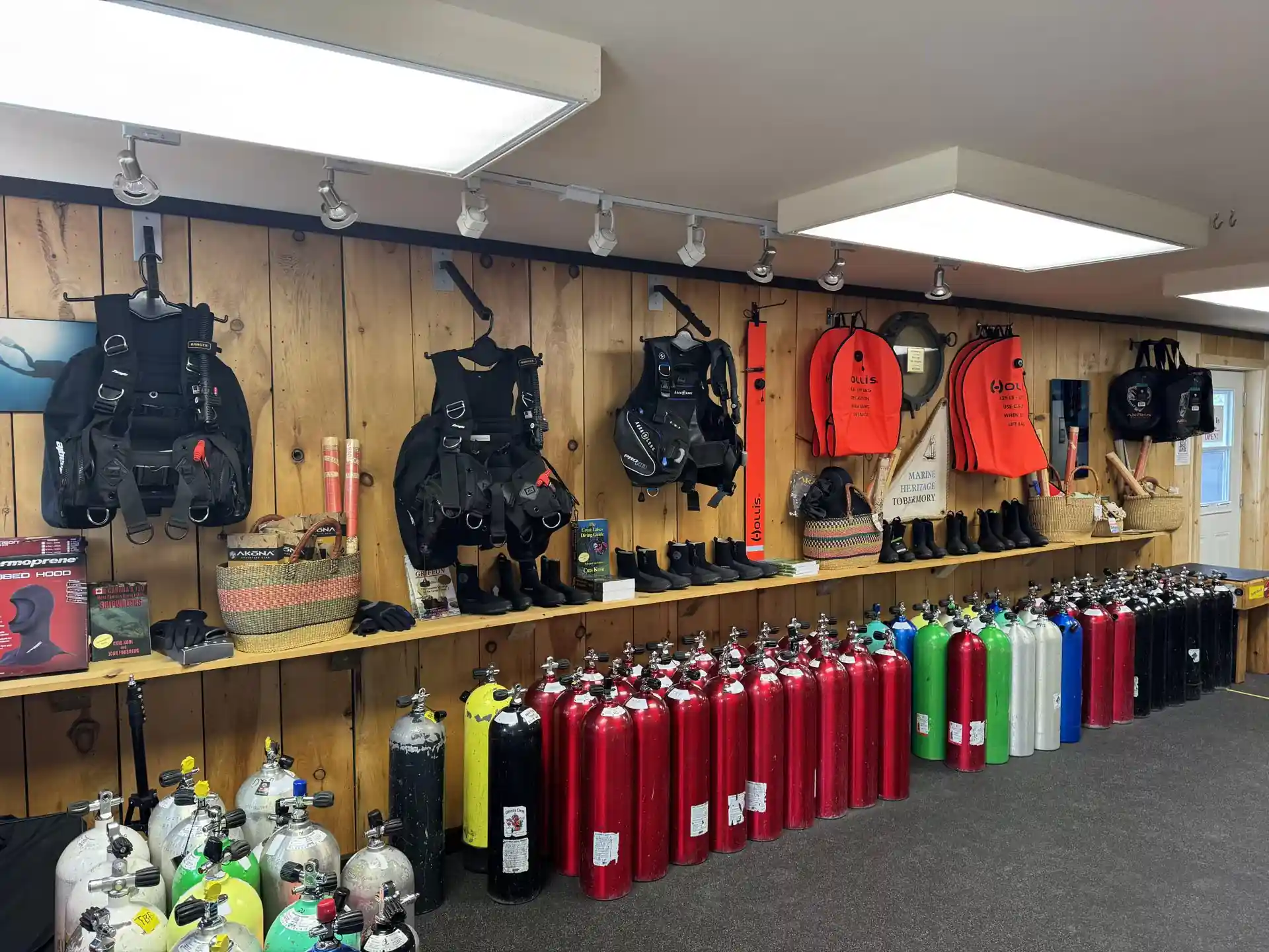 Dive shop photo