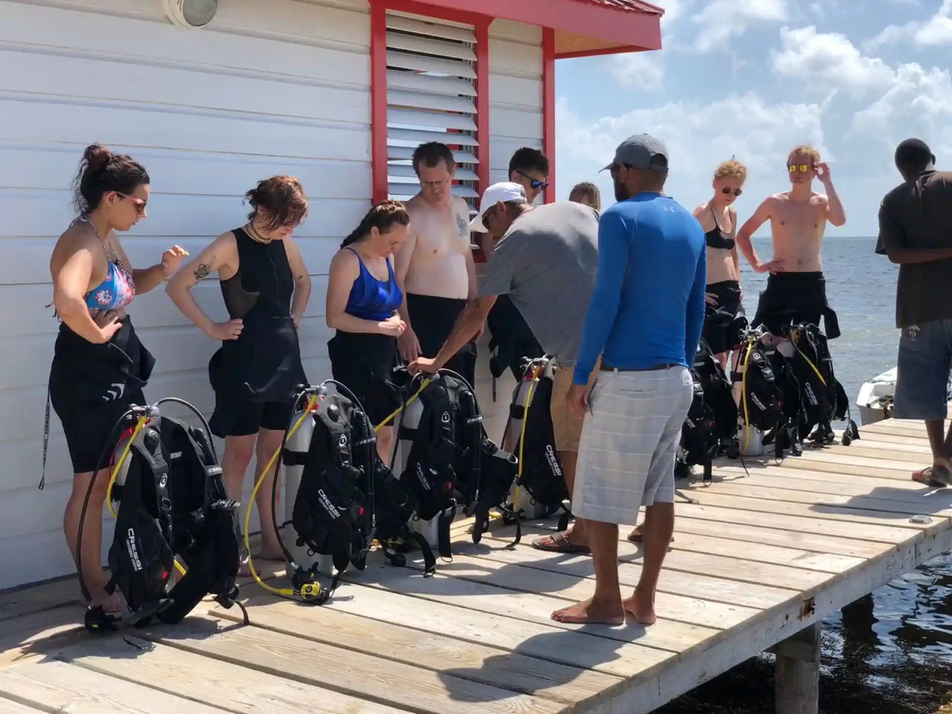 Dive shop photo