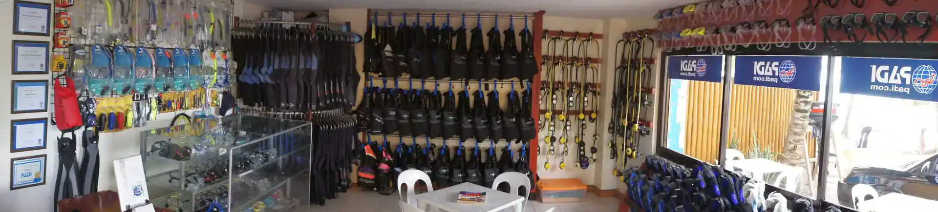 Dive shop photo