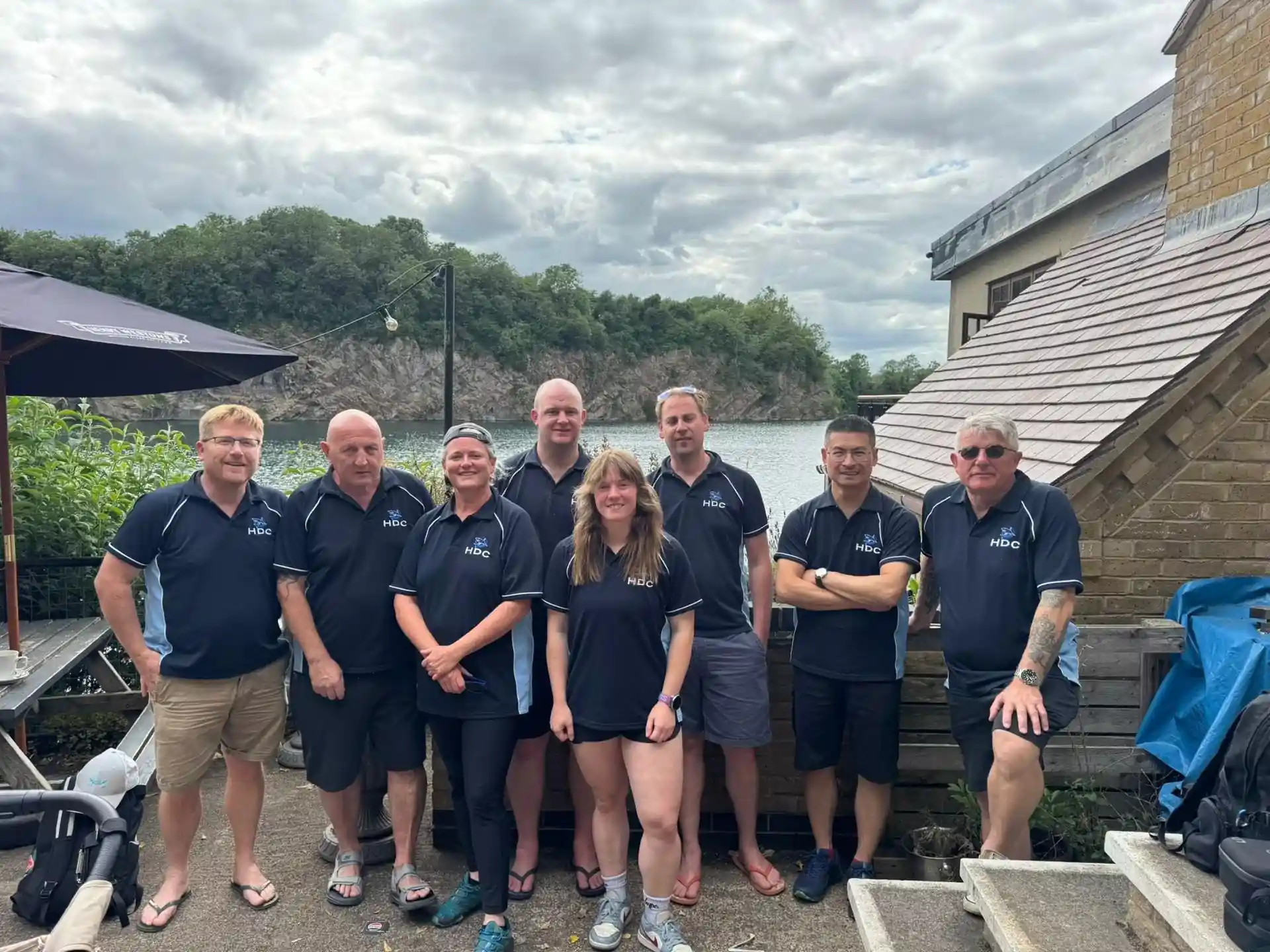 Most of the Dive Team