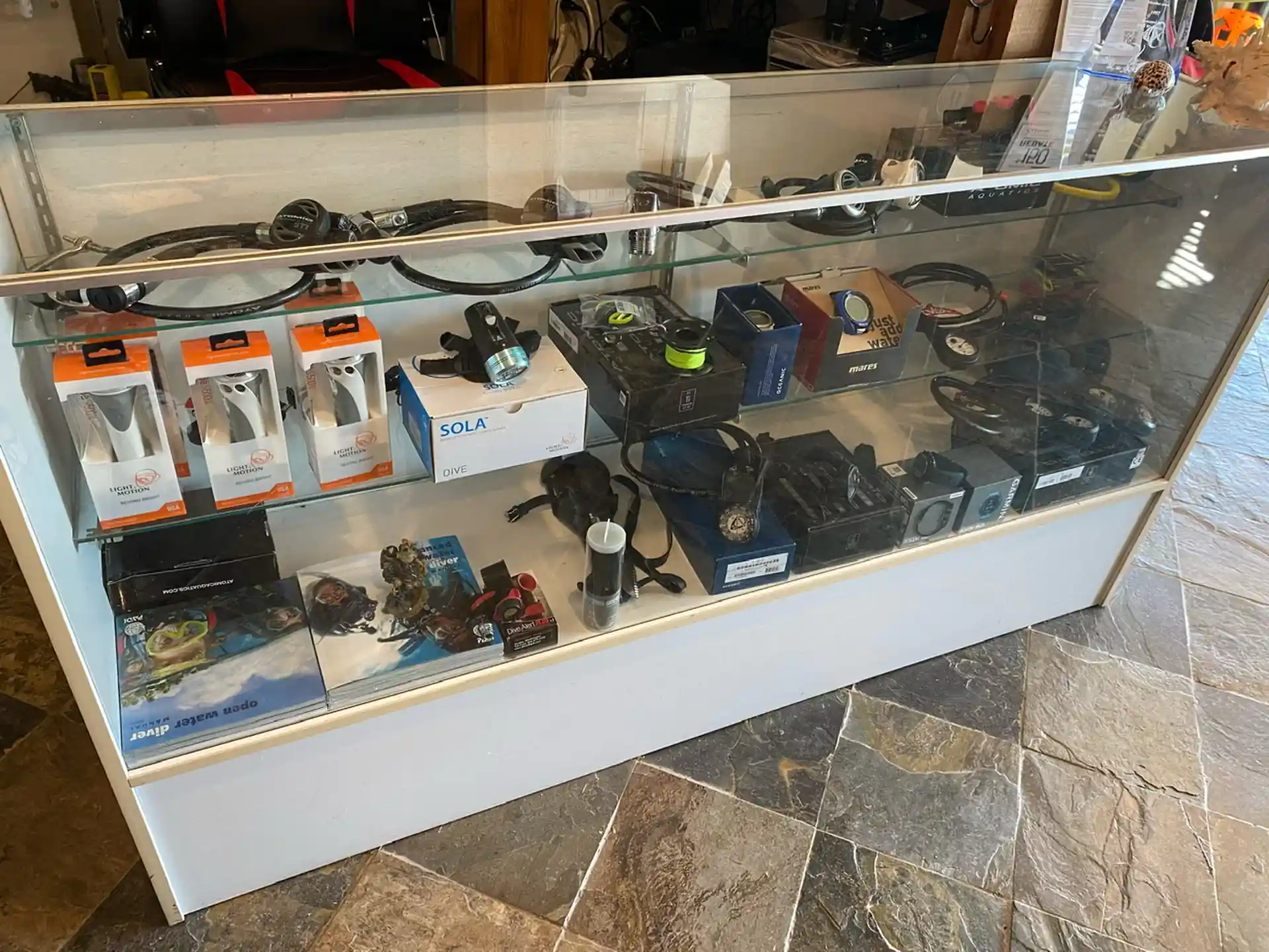 Dive shop photo