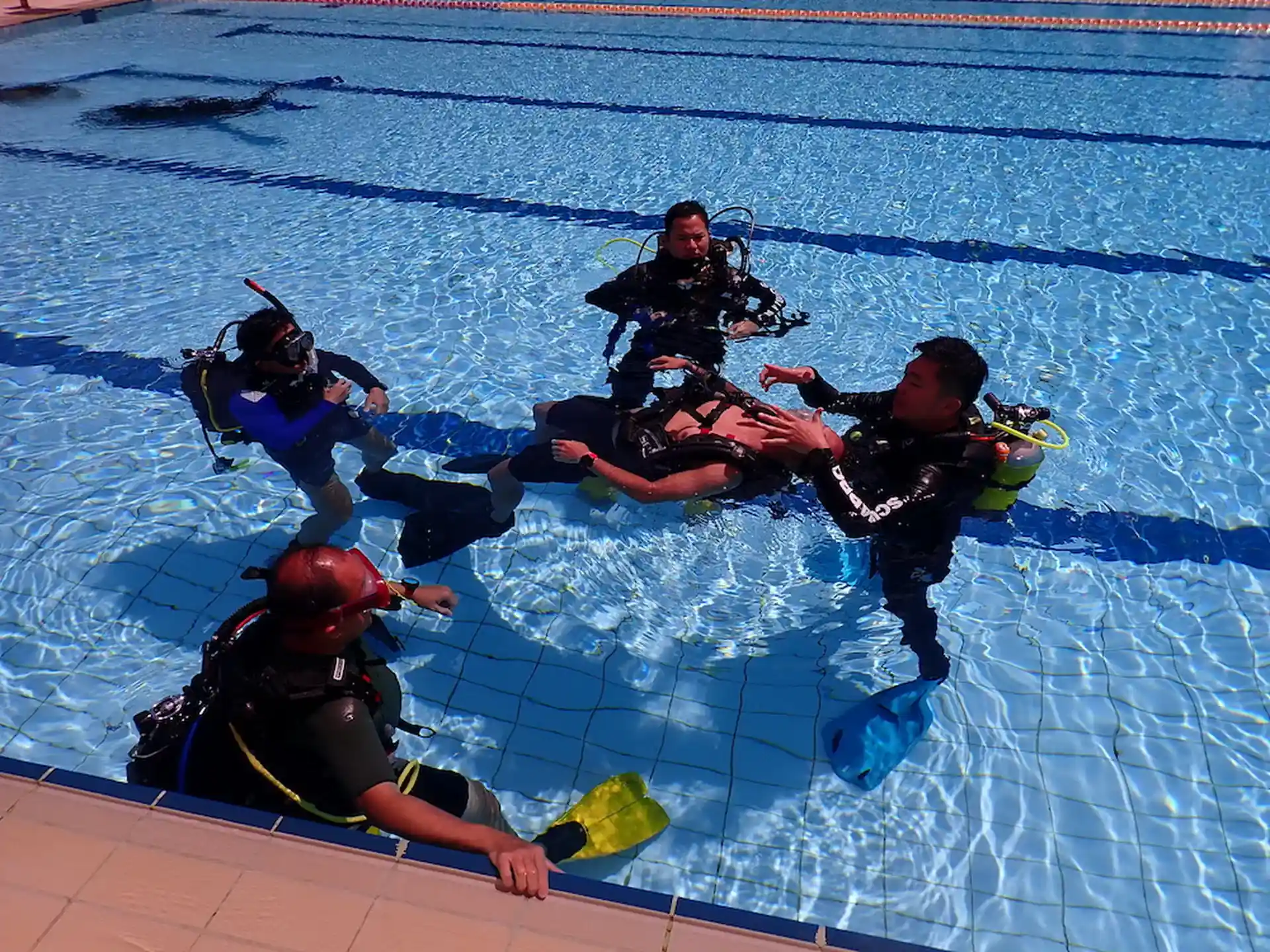 Rescue Course Pool Session