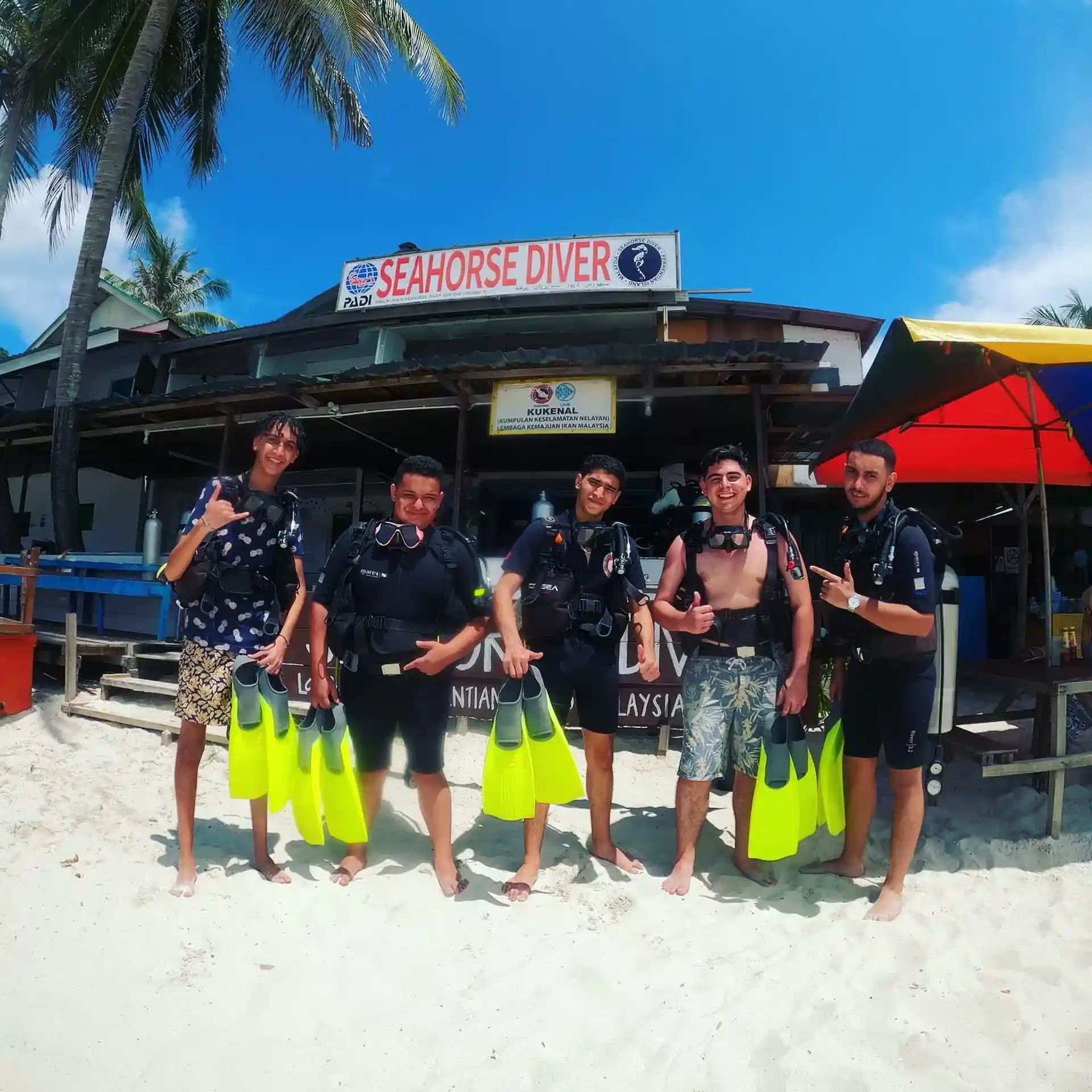Dive shop photo