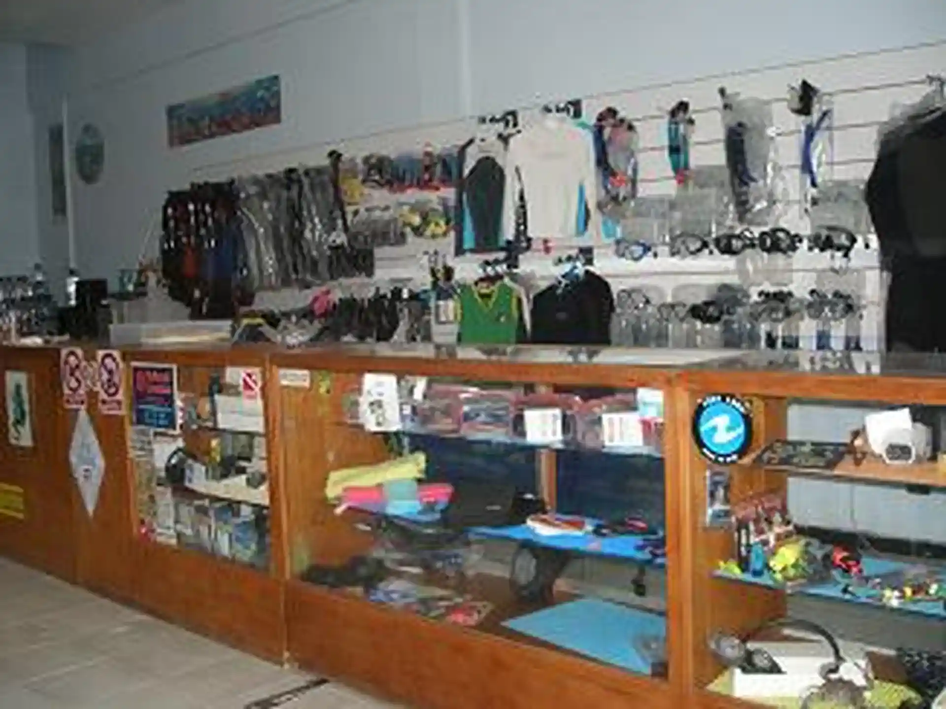 Dive shop photo