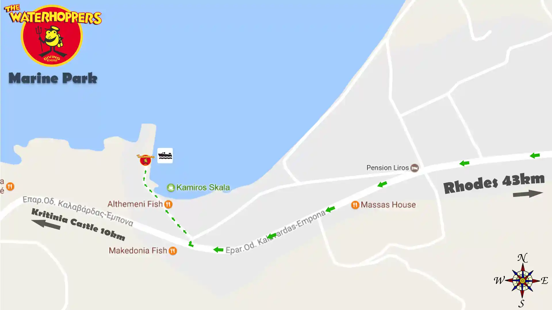 Foto des Tauchplatzes