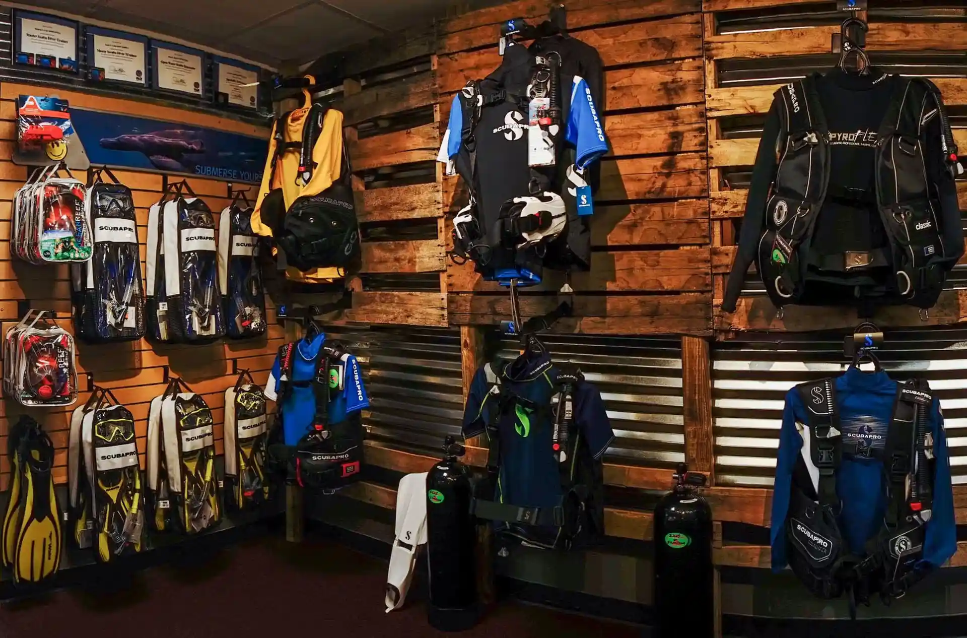 Dive shop photo