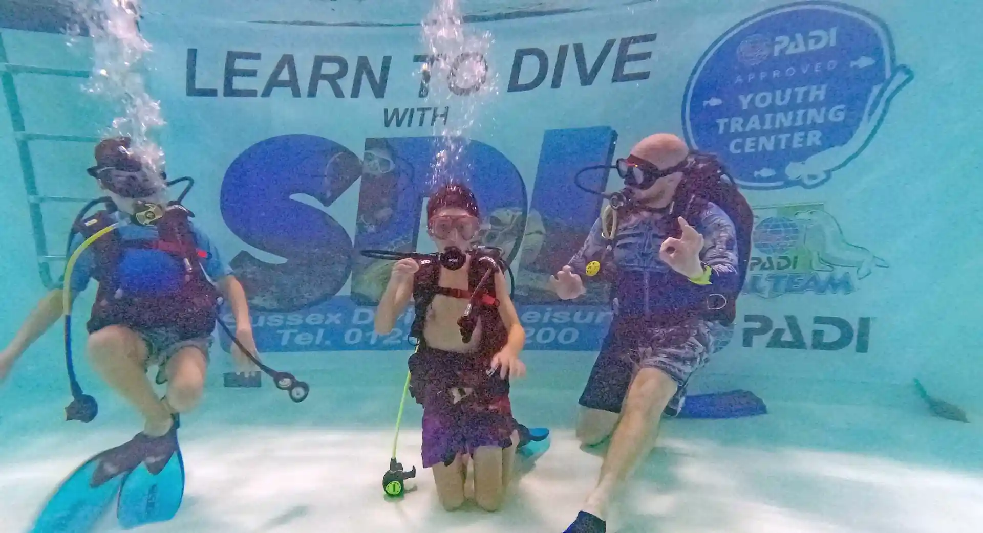 Get your PADI with Sussex Diving & Leisure.