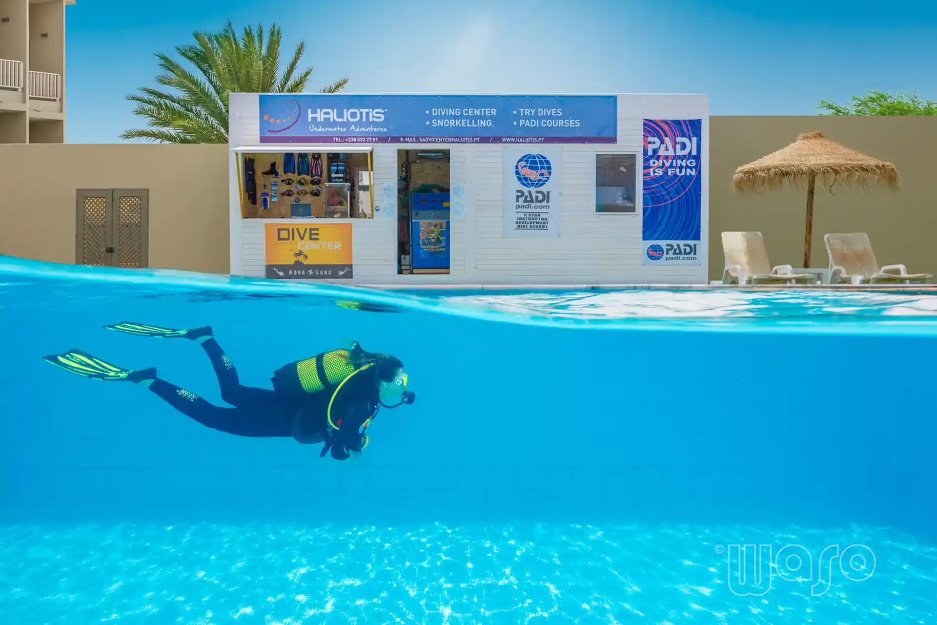 Dive shop photo