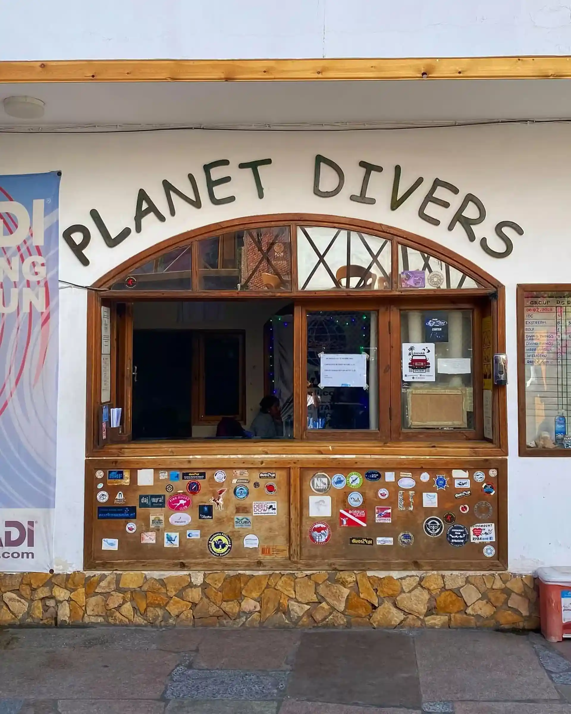 Dive shop photo