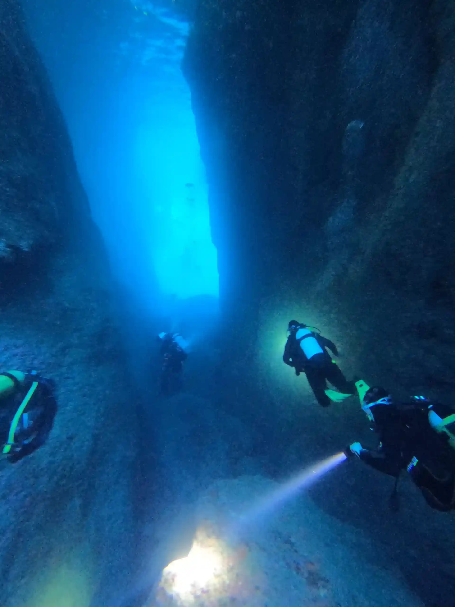 Immersione nel Canyon Baxilly