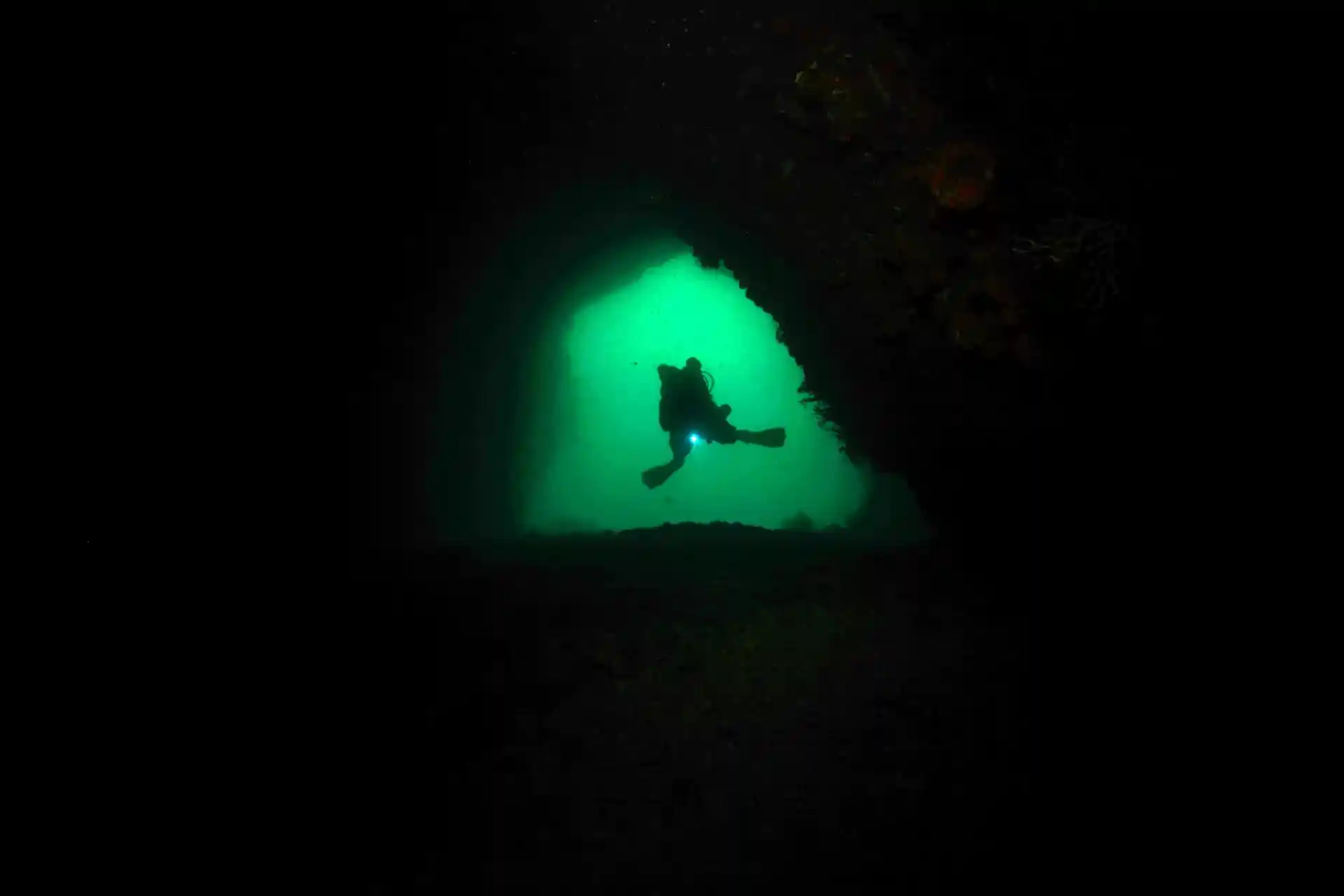 Foto des Tauchplatzes