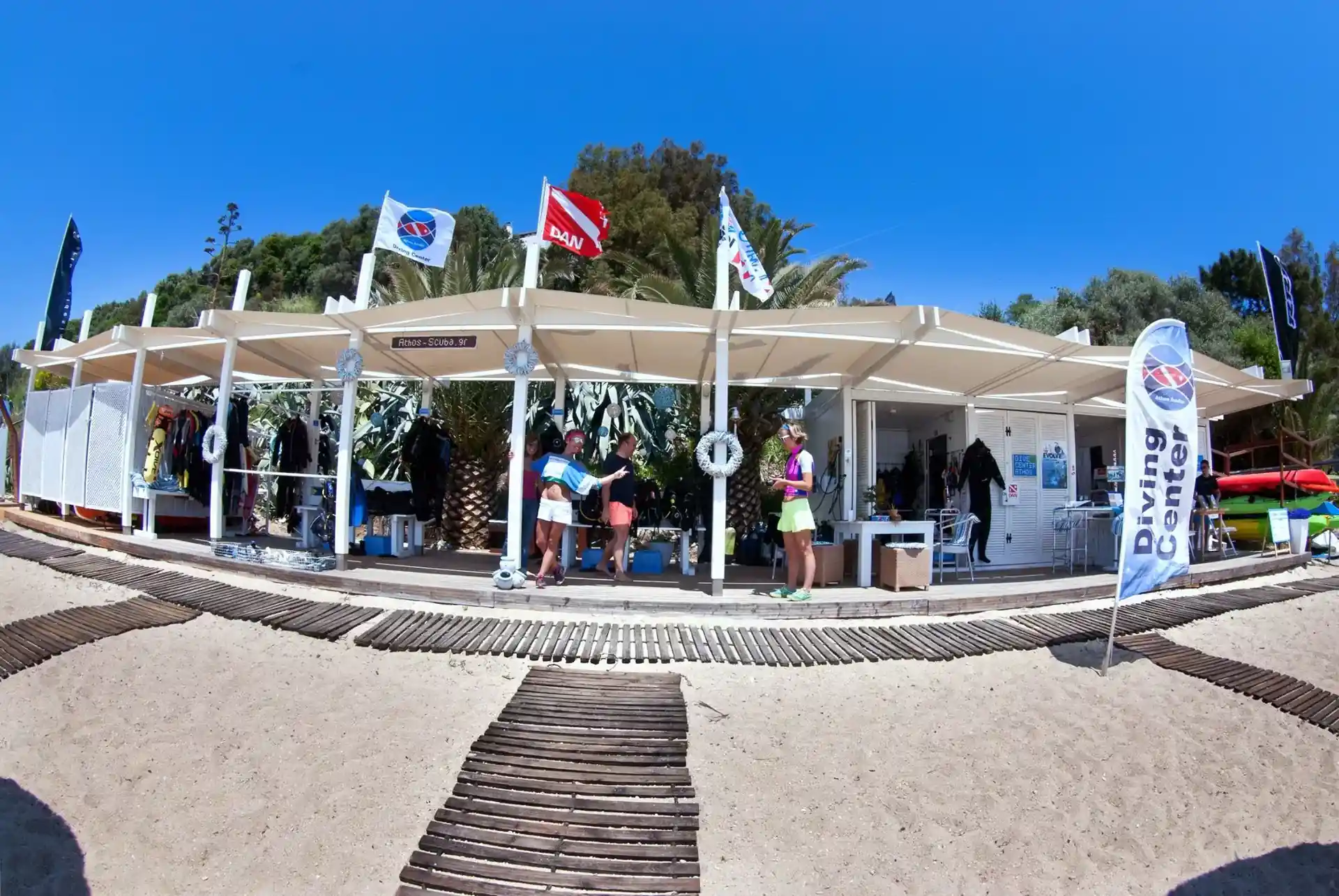 Dive shop photo