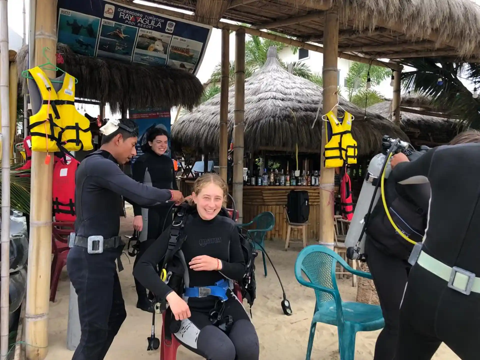 Dive shop photo