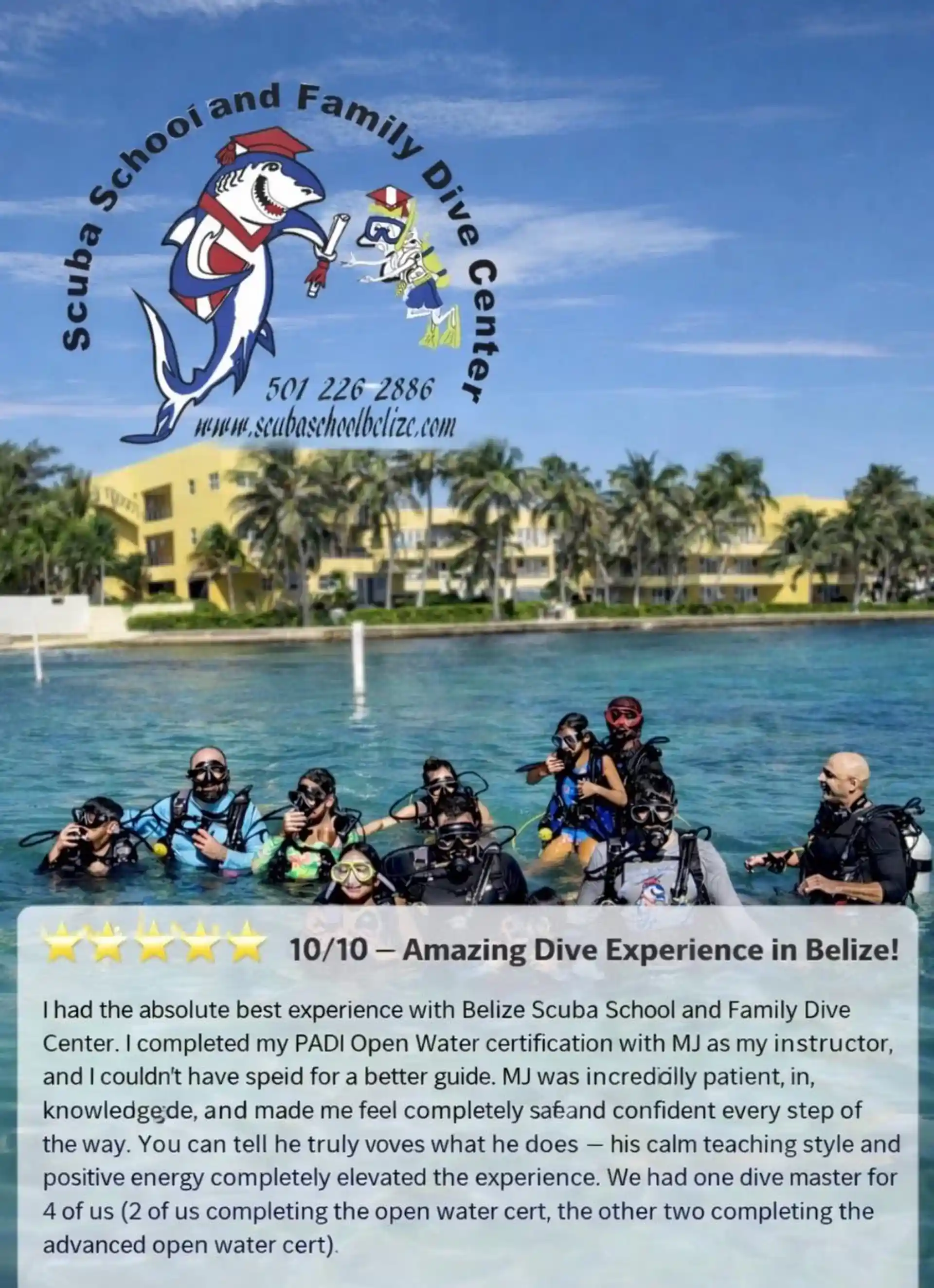 Dive shop photo