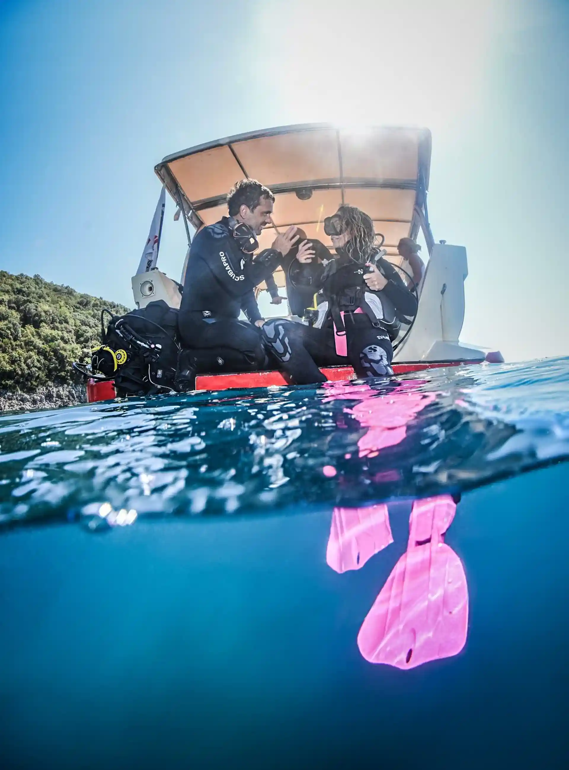 다이빙 포인트 사진