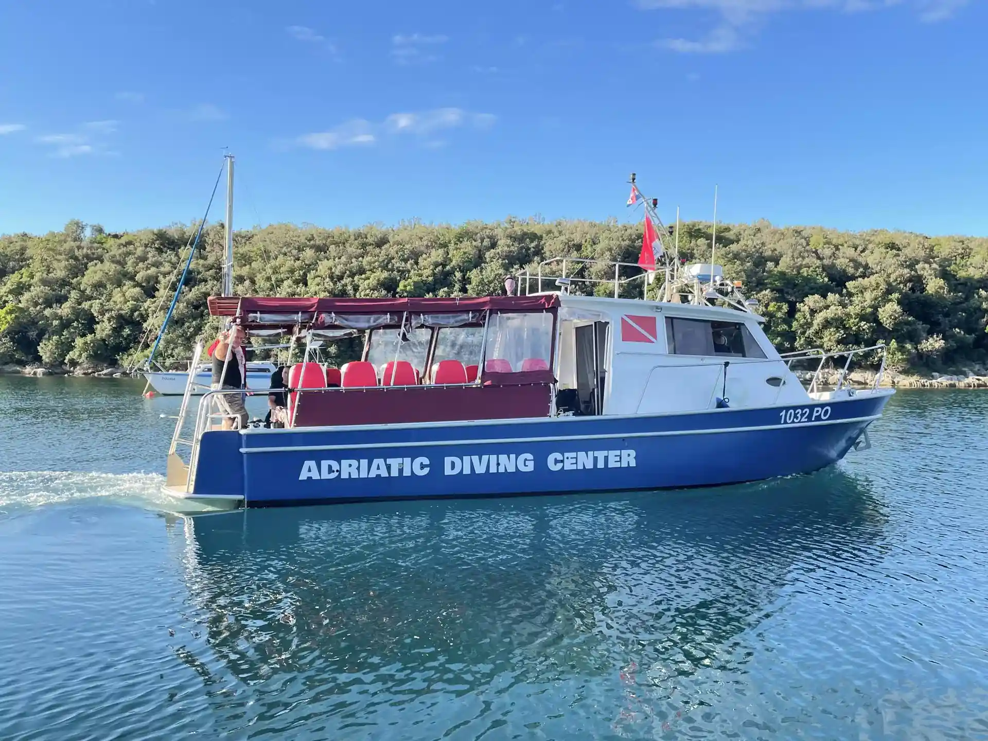 Our comfortable boat