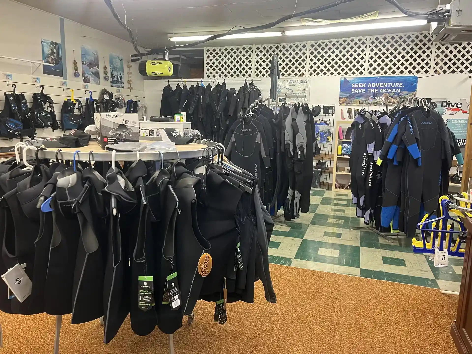 Dive shop photo