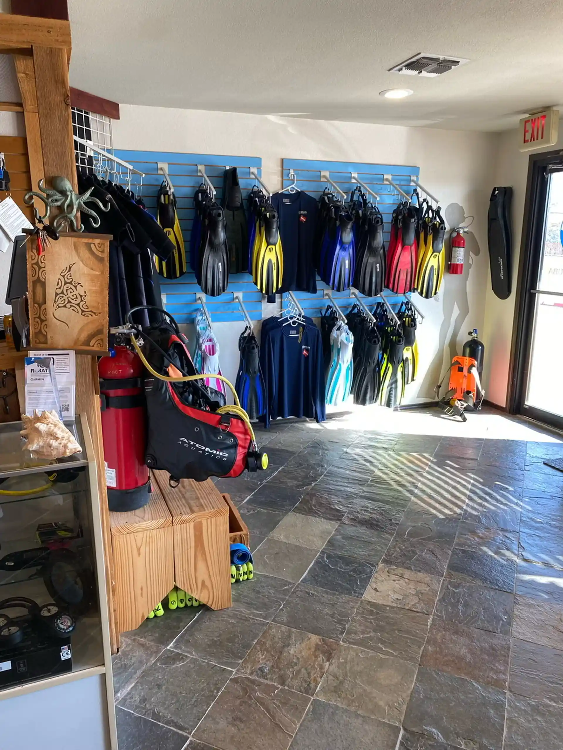 Dive shop photo